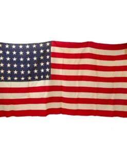 Buy Original U.S. WWII 48 Star Flag Philadelphia Quartermaster Depot - 5 Feet x 9 1/2 Feet | Original Firearms Antique For Sale