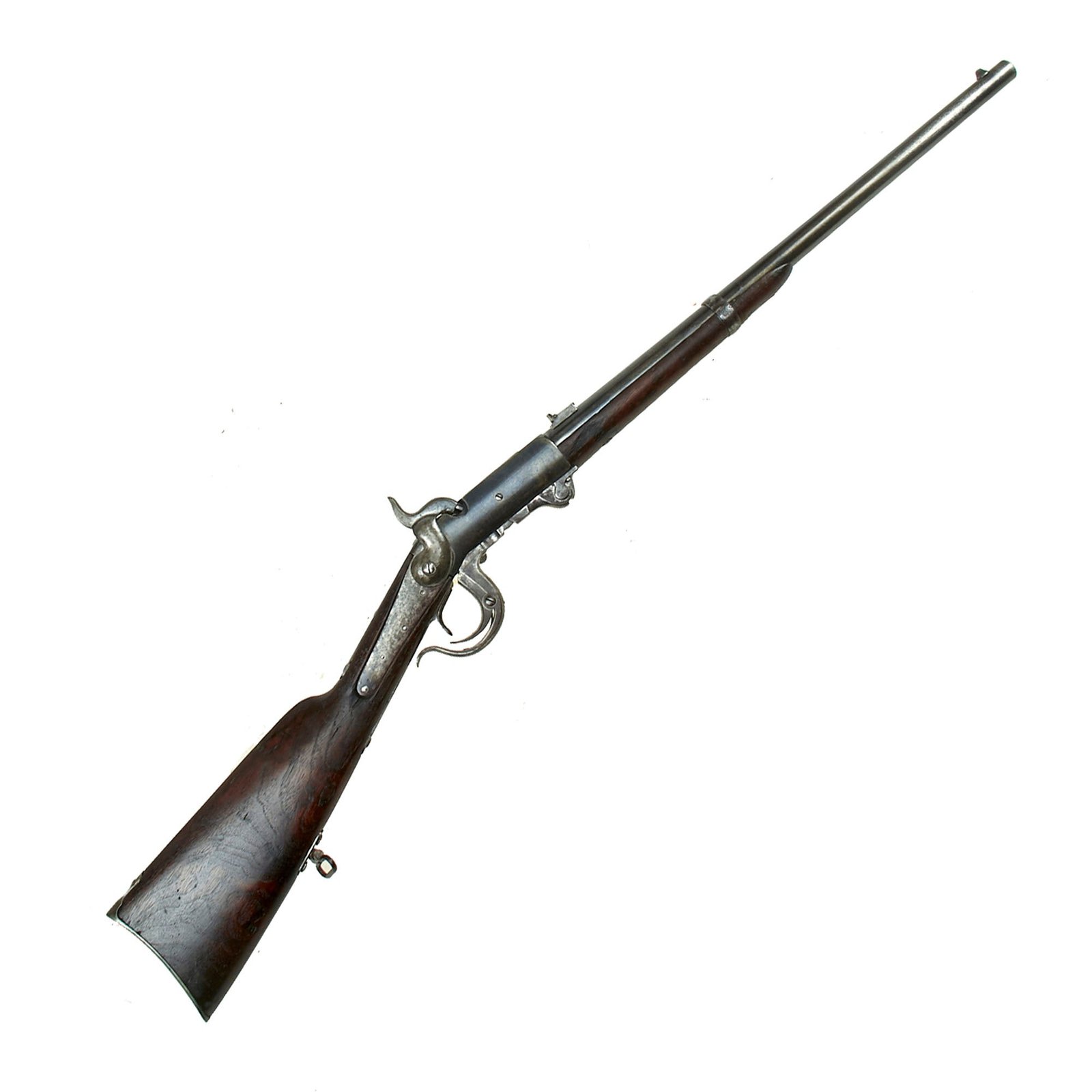 Buy Original U.S. Civil War Fifth Model 1864 Burnside Saddle Ring Cavalry Carbine with Excellent Bore - Matching Serial 22871 | Original Firearms Antique For Sale