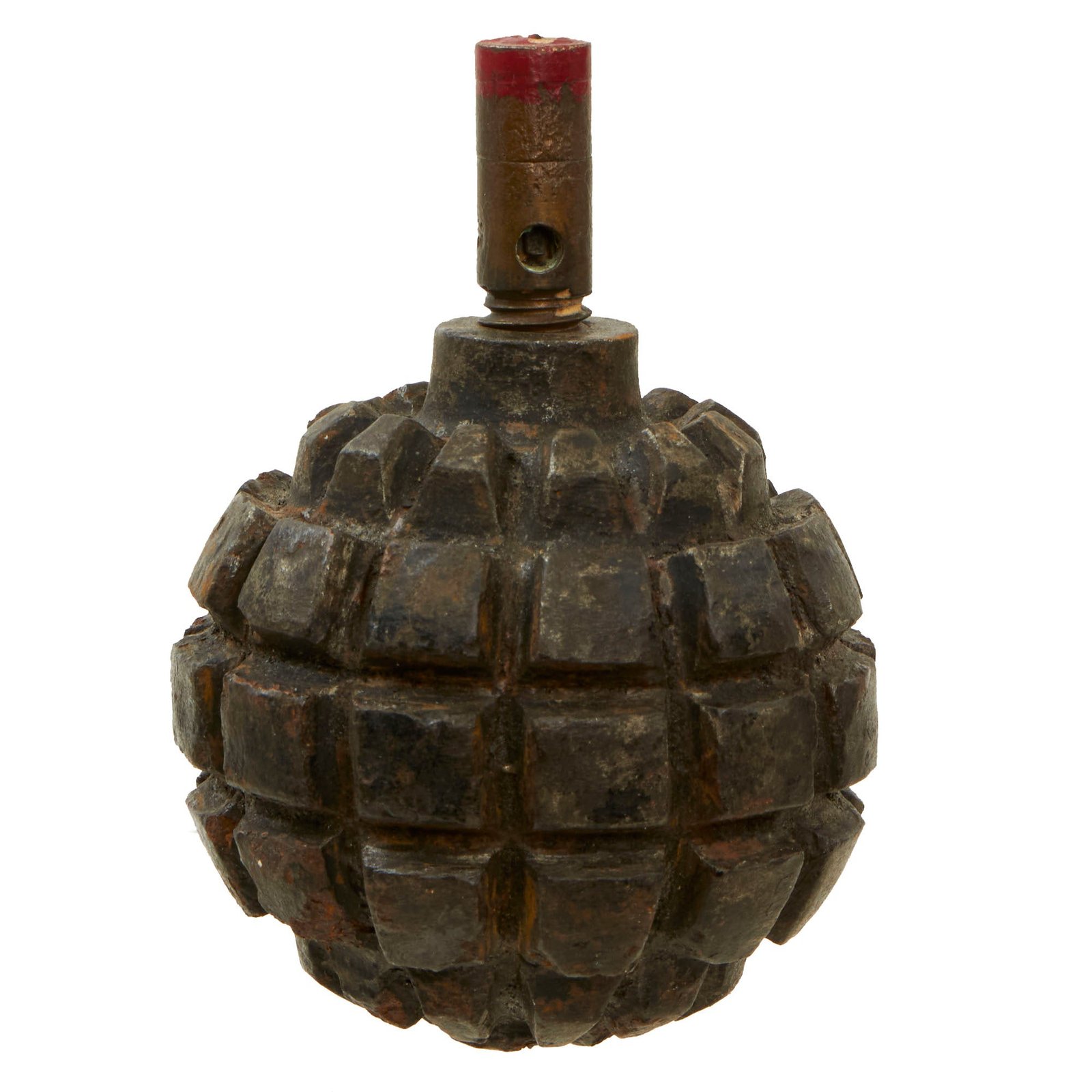 Buy Original German WWI Model 1913 Kugel Hand Fragmentation Grenade - Kugelhandgranate - Inert | Original Firearms Antique For Sale