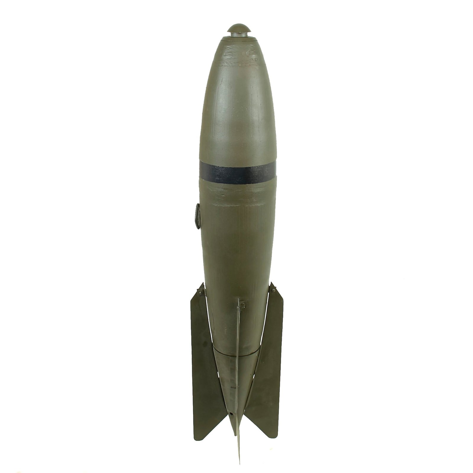 Buy Original U.S. WWI Era Inert Mark II 25lb. Aerial Practice Bomb with Accurate Repaint | Original Firearms Antique For Sale