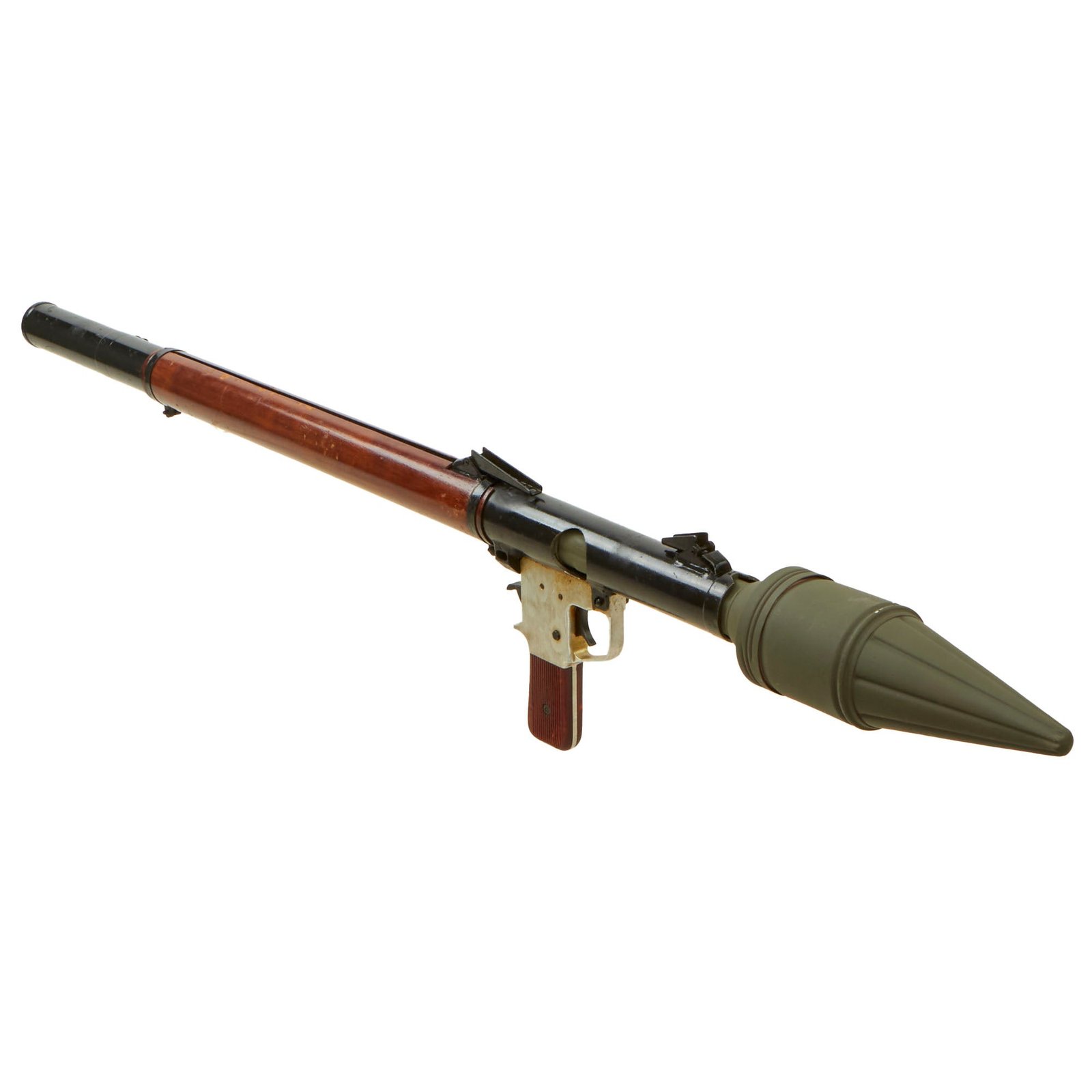 Buy Original Soviet Cold War RPG-2 Rocket Propelled Grenade Launcher Serial L2214 by Kovrov Mechanical Plant with Inert Rocket | Original Firearms Antique For Sale