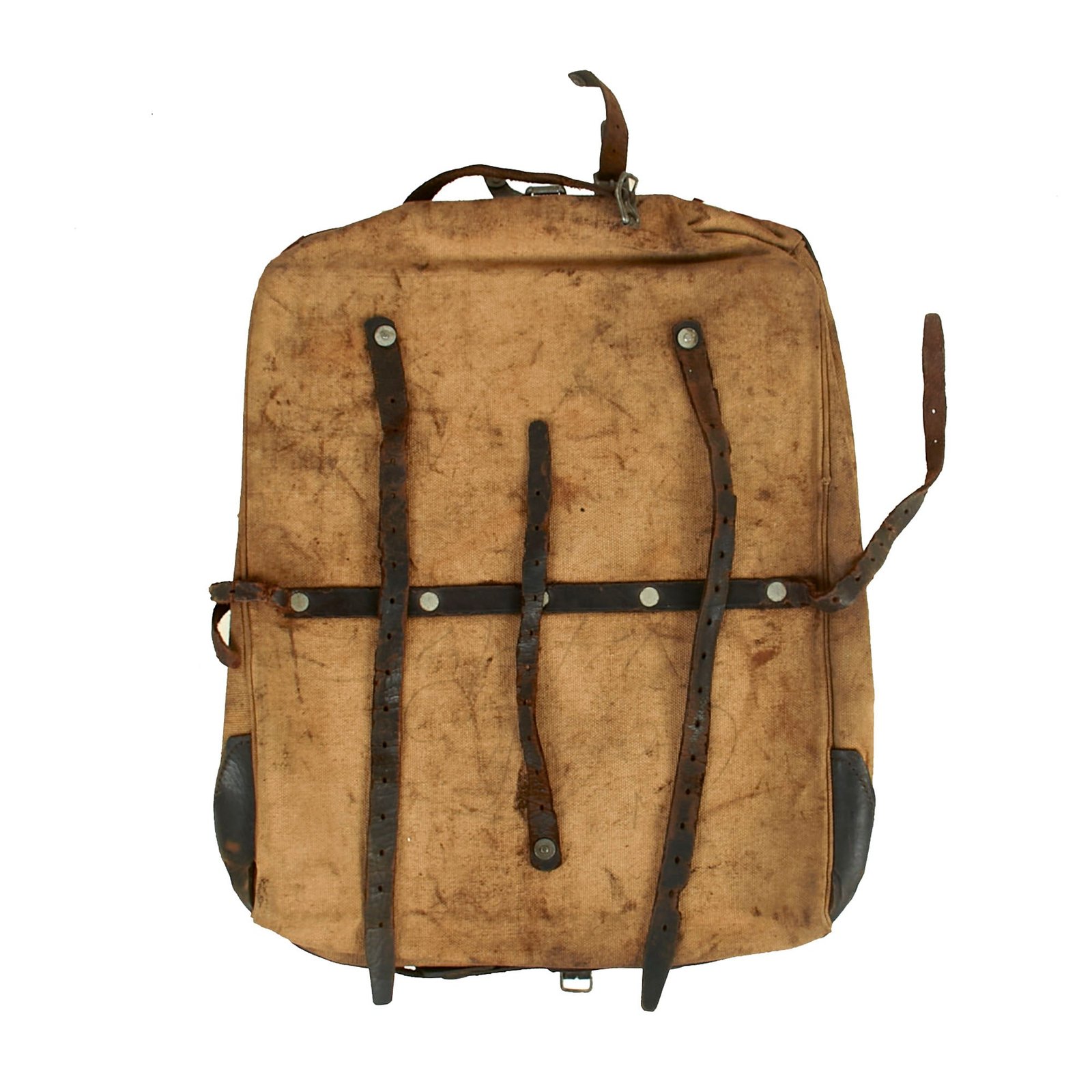 Buy Original U.S. Spanish-American War Merriam Knapsack - Inspected 1898 | Original Firearms Antique For Sale