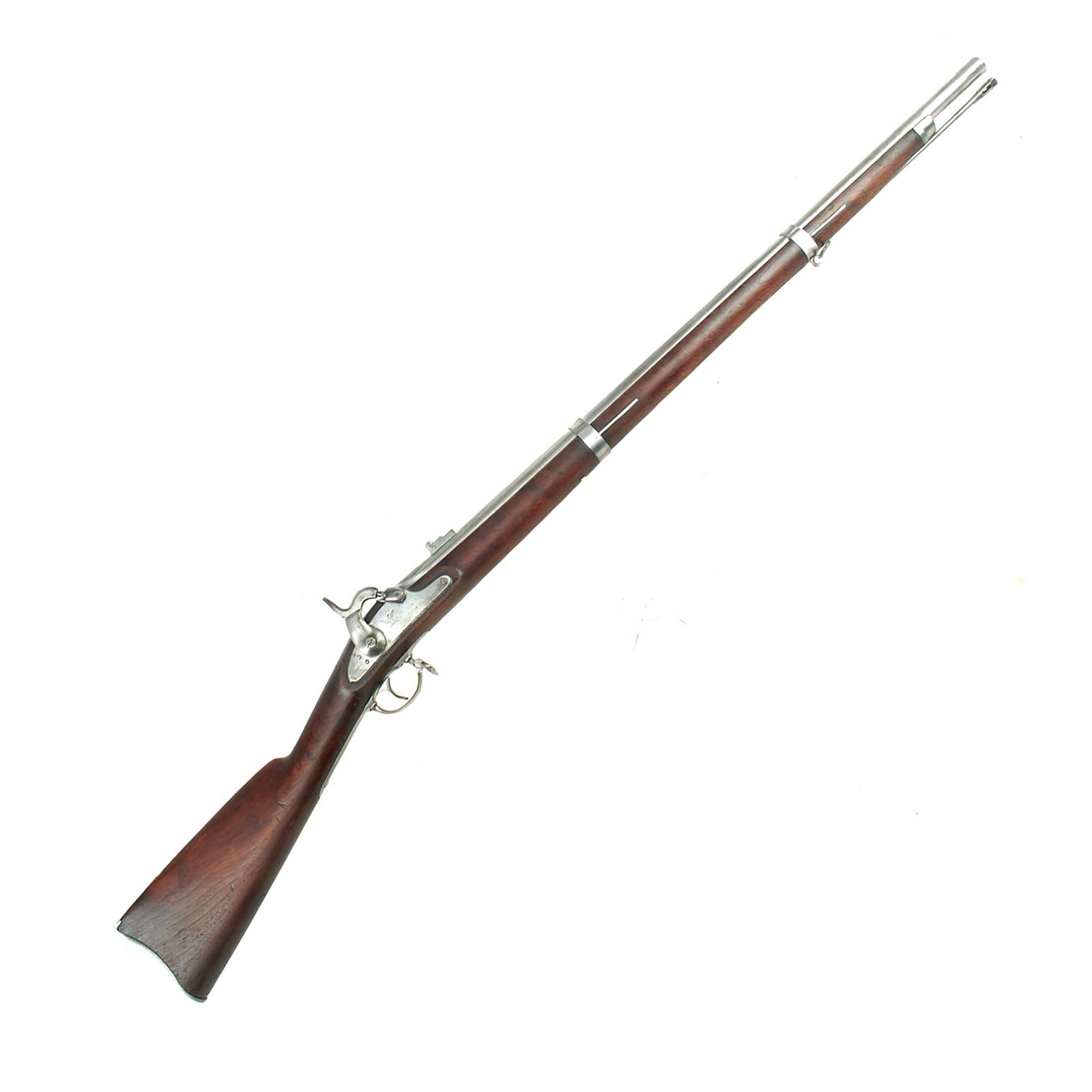 Buy Original U.S. Civil War Springfield Model 1861 Rifled Musket Shortened to Artillery Length - Dated 1862 | Original Firearms Antique For Sale