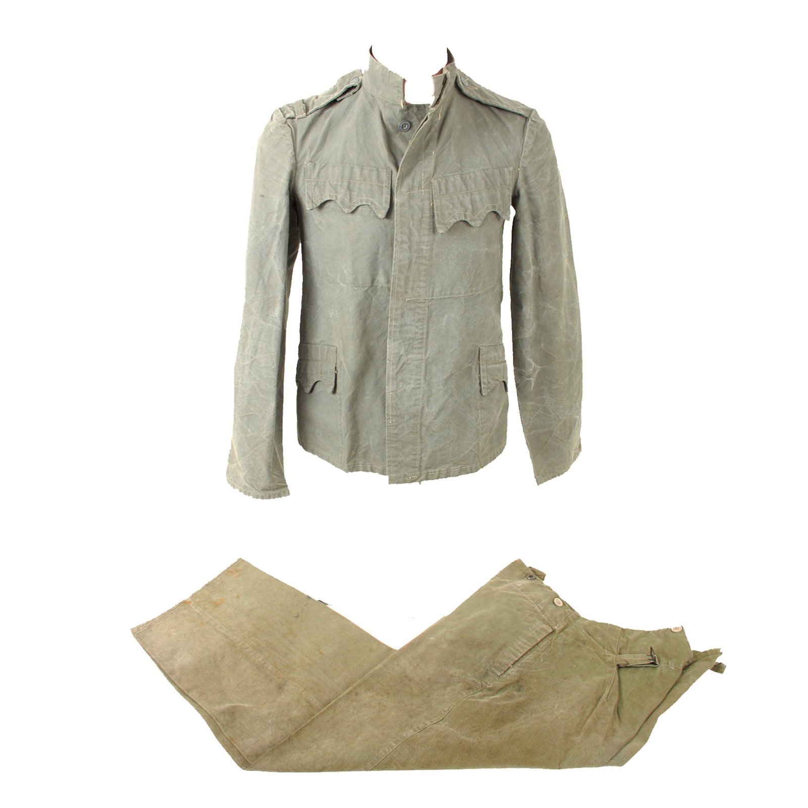 Original Serbian WWI Enlisted Men’s Summerweight Uniform Jacket & Trousers - Size 3