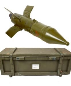Original Soviet Russian Cold War 9M14 Malyutka / AT-3 Sagger Trainer Missile in Transit Chest - Inert