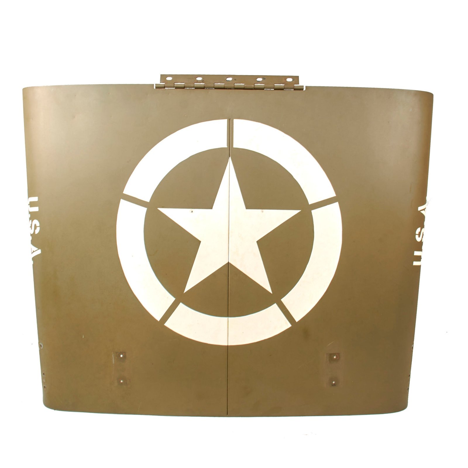 Original U.S. WWII 1942 Ford GPW Jeep Hood - Restored