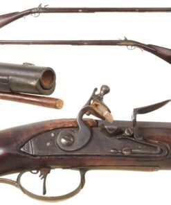 Original U.S. Pennsylvania Bucks County 32 Bore Flintlock Fowling Piece with Full Flame Maple Stock - Circa 1780