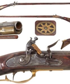 Original U.S. Colonial Pennsylvania 31 Bore Full Flame Maple Stock Flintlock Fowling Piece with Engraved Patch Box and Hunter's Star Inlay - Circa 1760
