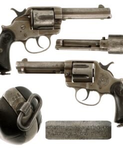 Original U.S. Colt Model 1878 .38 W.C.F. Double Action Revolver with 4 3/4" Barrel Made in 1887 - Serial 20064