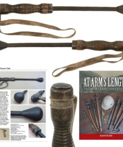 Original Austro-Hungarian WWI Spring Handle Trench Raiding Mace with Original Leather Lanyard - Featured in “At Arms Length: Trench Clubs & Knives” Volume I by David F. Machnicki