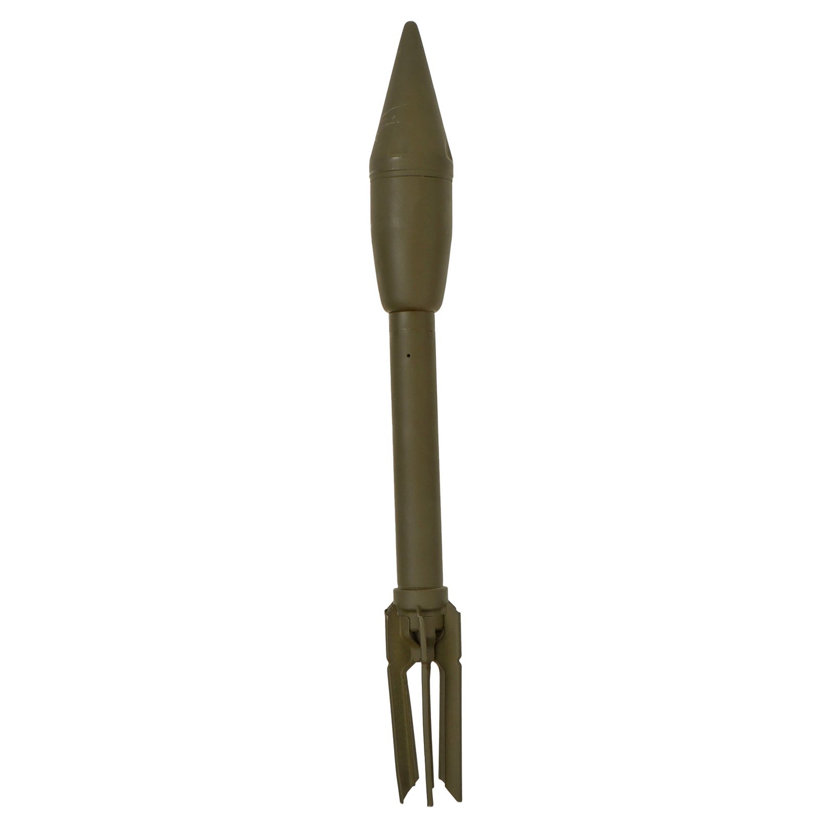 Original U.S. WWII M7A1 Anti-Tank Practice Rocket for the M1 and M1A1 2.36 Inch Bazooka Launcher - Inert