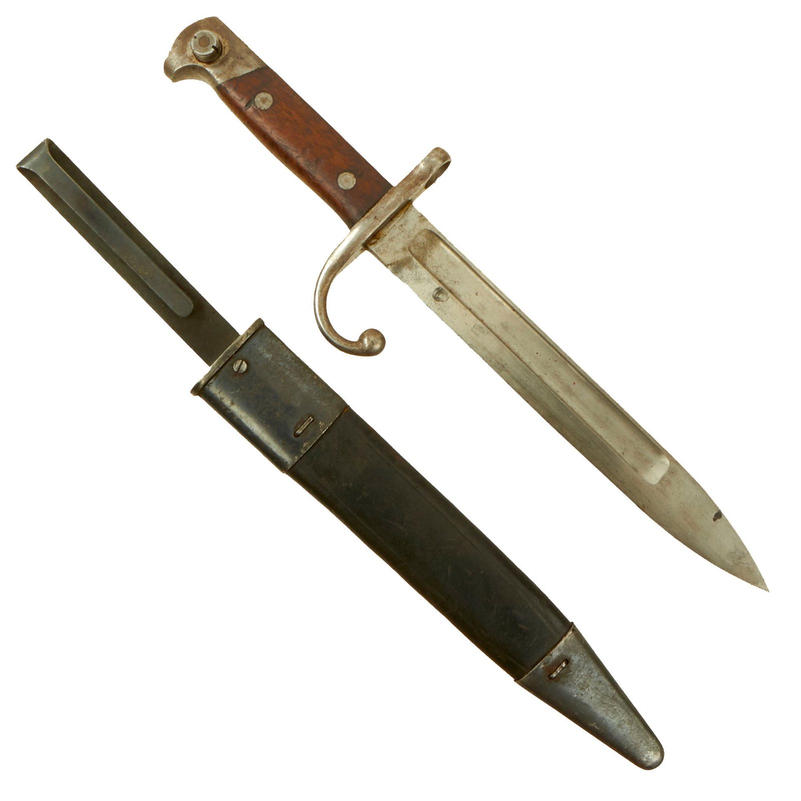 Buy Original U.S. Pre-WWI Model 1899 Remington-Lee Bayonet and Scabbard | Original Firearms Antique For Sale