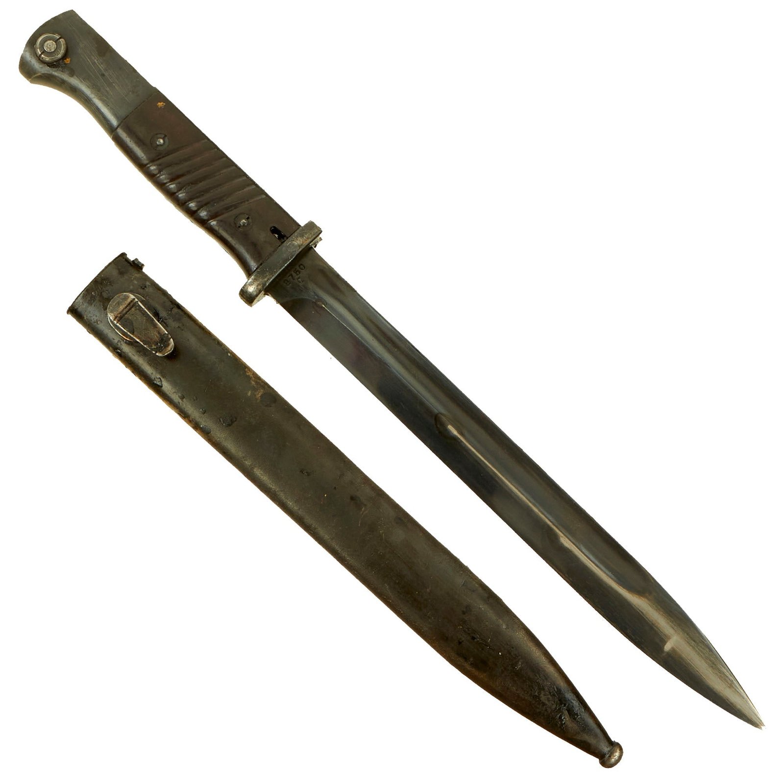 Buy Original German WWII 98k 1939 dated Bayonet by Elite Diamant with Scabbard | Original Firearms Antique For Sale