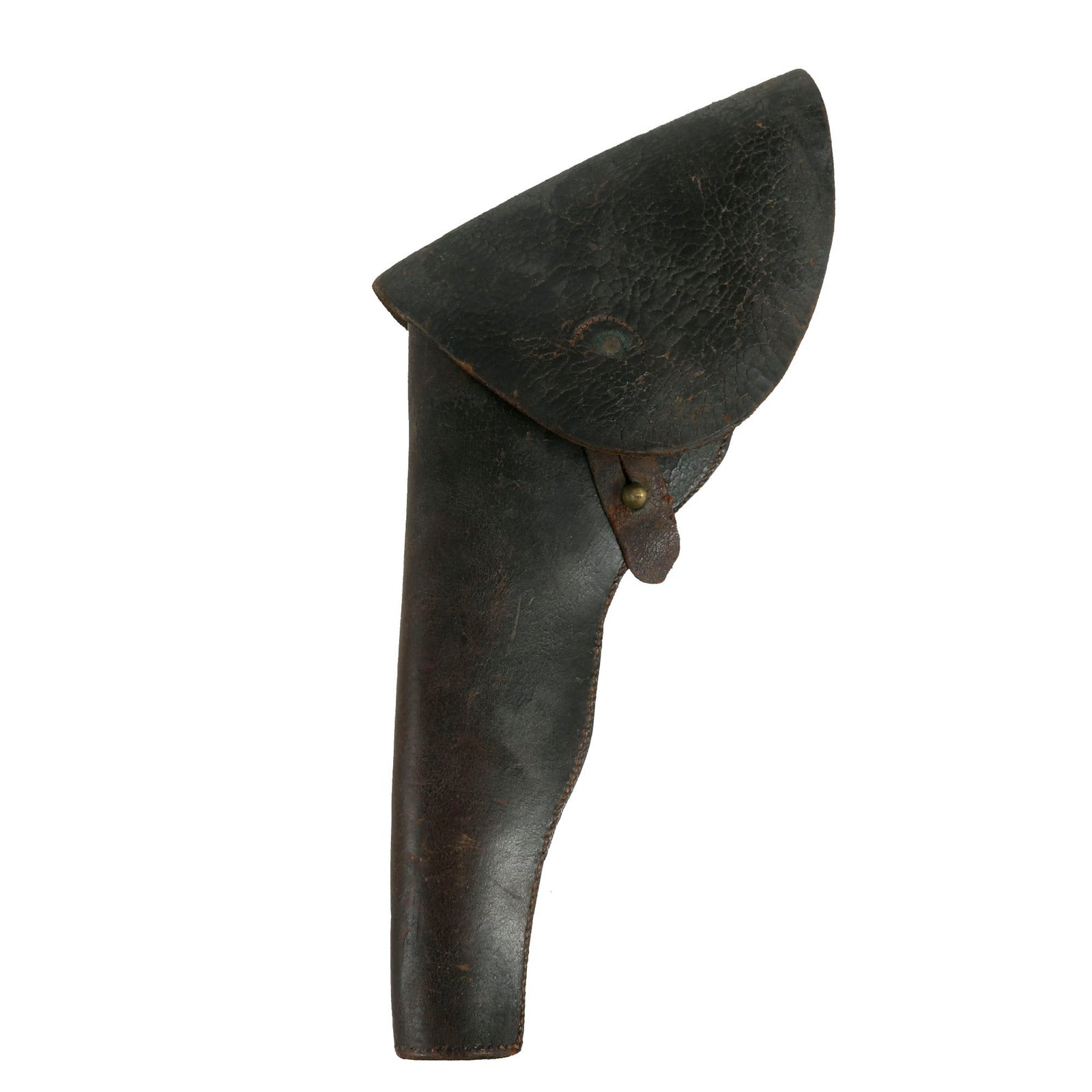 Buy Original U.S. Civil War Rare Federal Issue Colt Dragoon .44 Black Leather Flap Holster by E. Gaylord of Chicopee Mass. | Original Firearms Antique For Sale