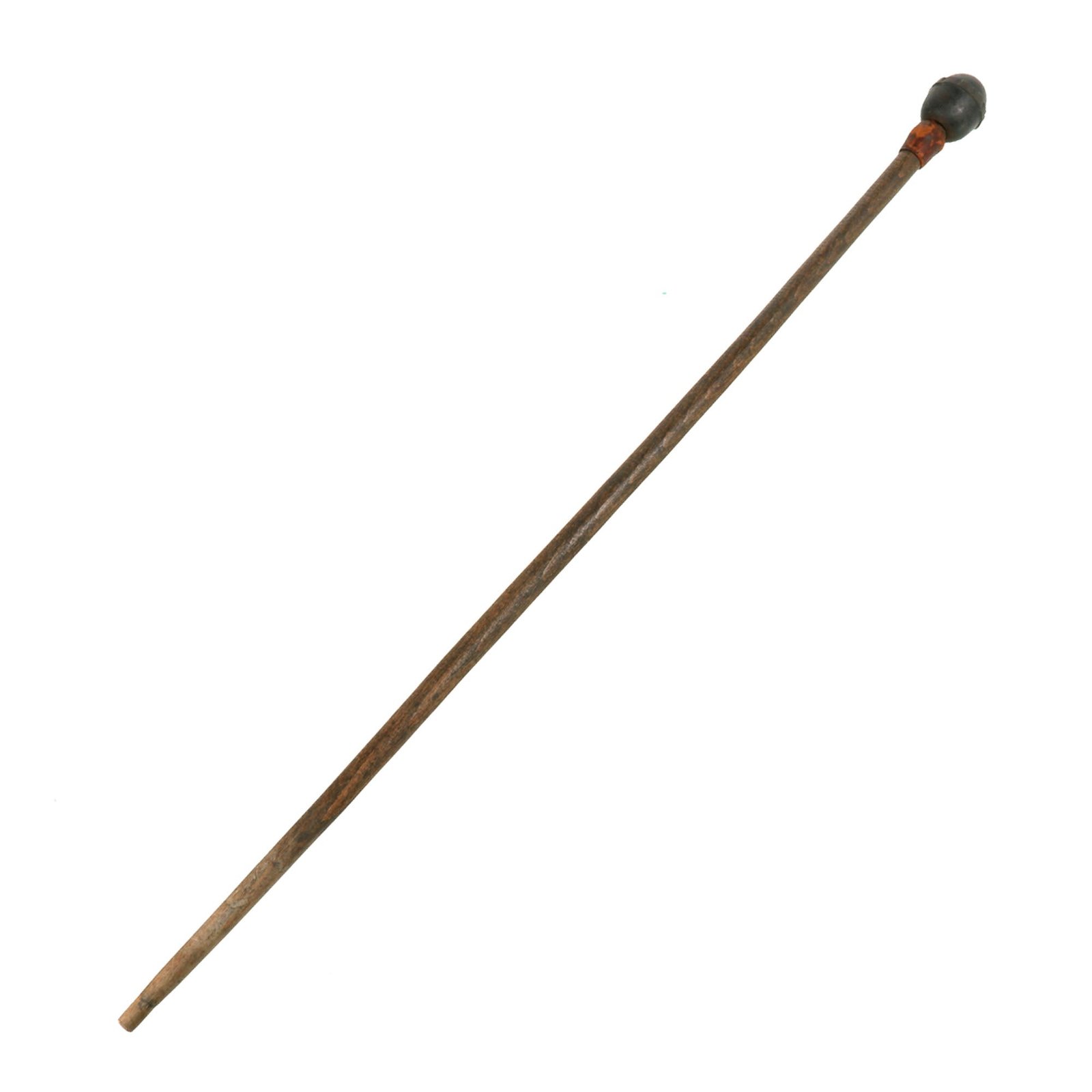 Buy Original Imperial German WWI Officer’s Swagger Stick with Inert German Egg Grenade Handle - Walking Cane | Original Firearms Antique For Sale