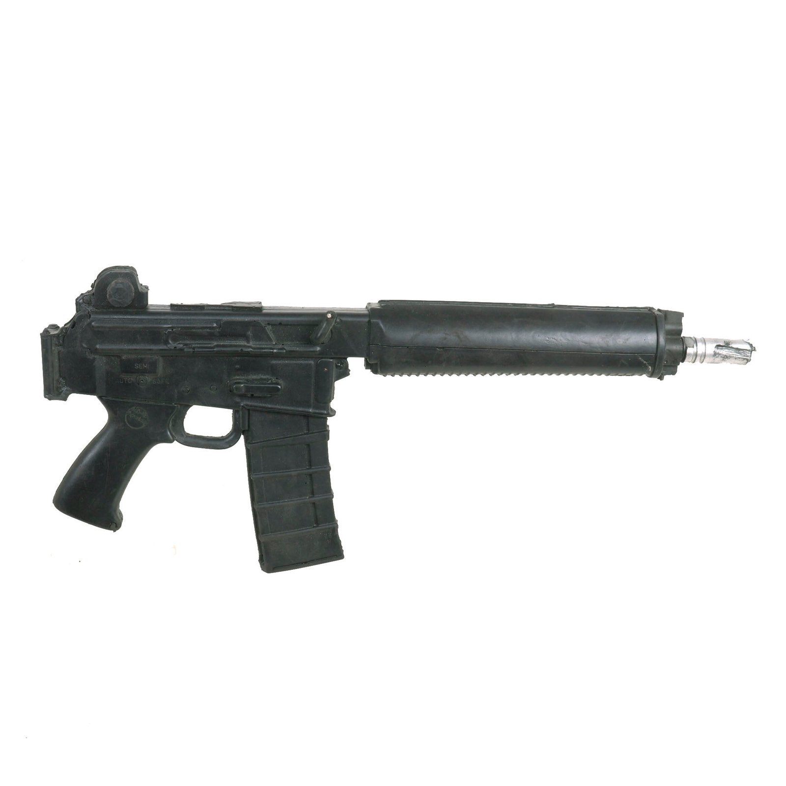 Buy Original Rubber Film Prop AR-18 with Stock Folded From Ellis Props - Used in Various Hollywood Movies | Original Firearms Antique For Sale
