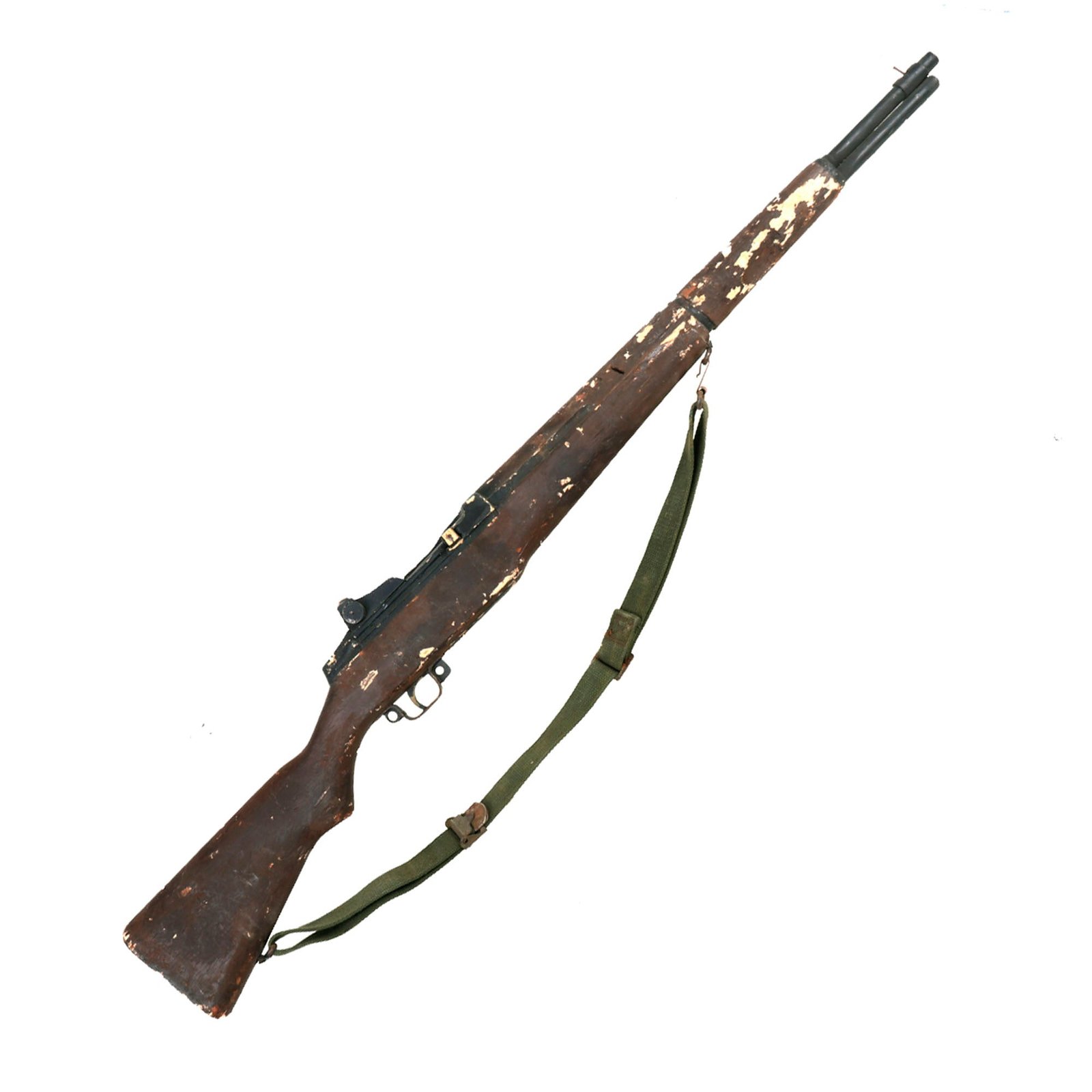 Buy Original Wood Film Prop M1 Garand Rifle From Ellis Props with WWII Sling - As Used in The Big Red One | Original Firearms Antique For Sale