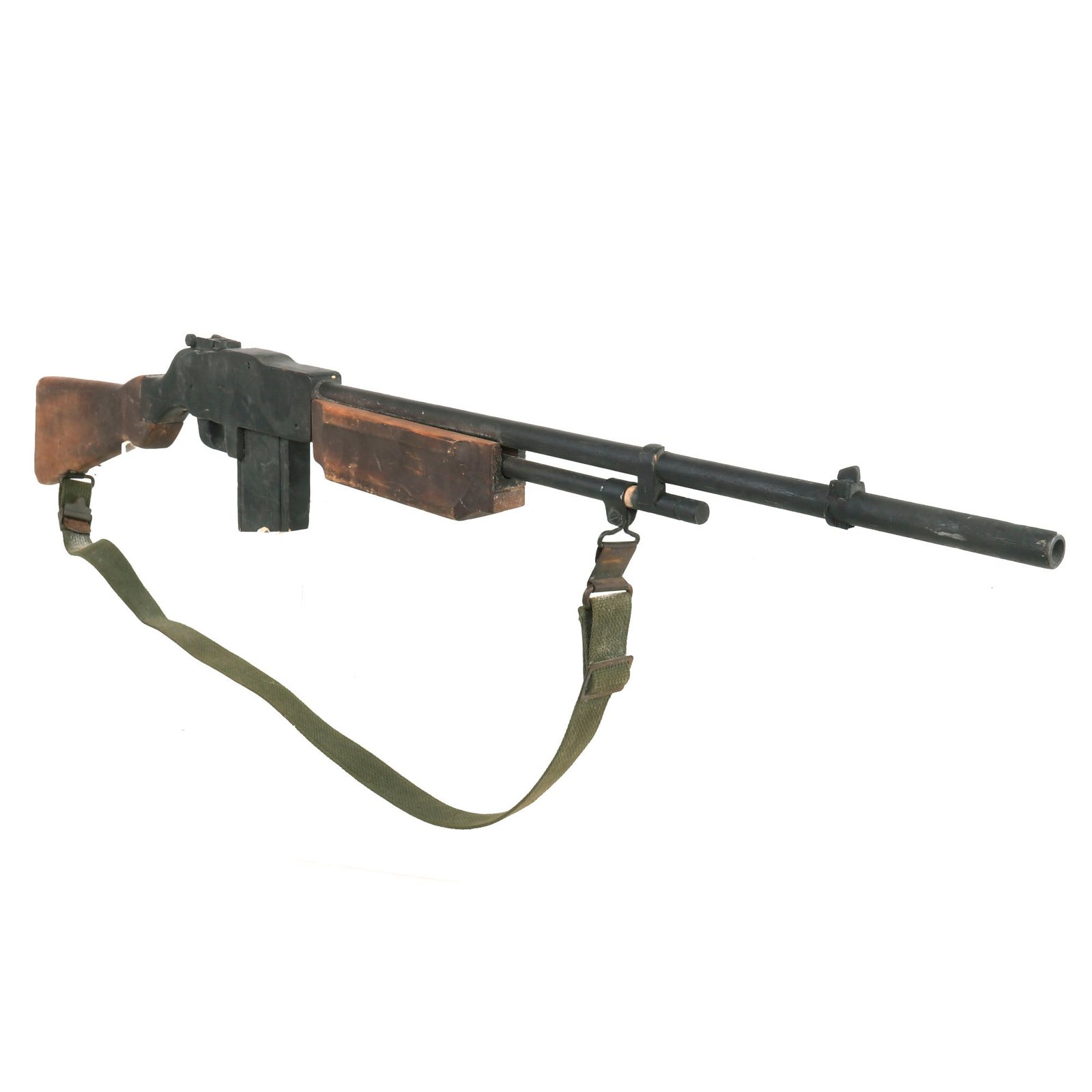 Buy Original Wood Film Prop M1918 Browning Automatic Rifle with Sling - As Used in "The Sand Pebbles" (1966) | Original Firearms Antique For Sale