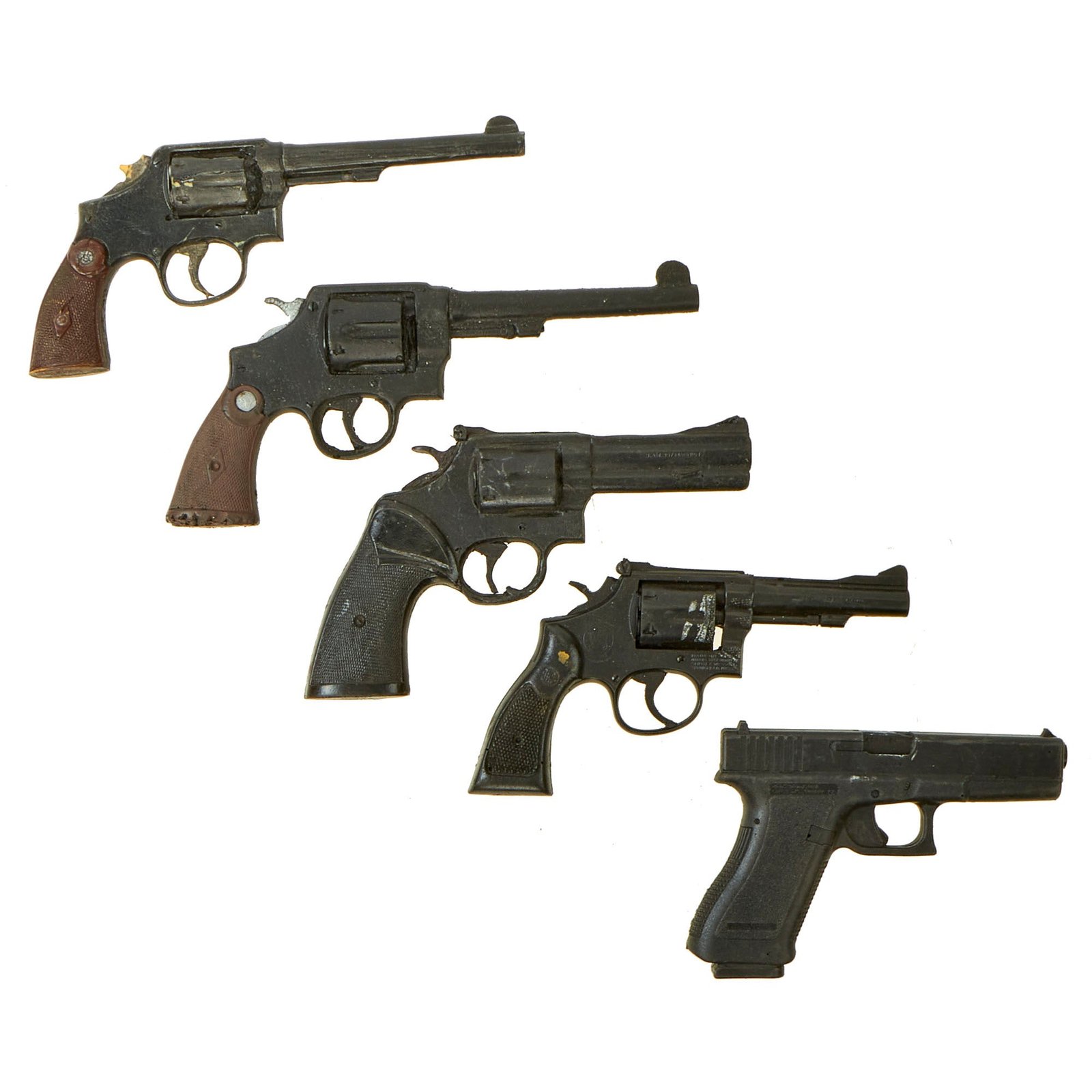 Buy Original Hollywood Film Rubber Prop Pistols from Ellis Props & Graphics - 5 Items | Original Firearms Antique For Sale