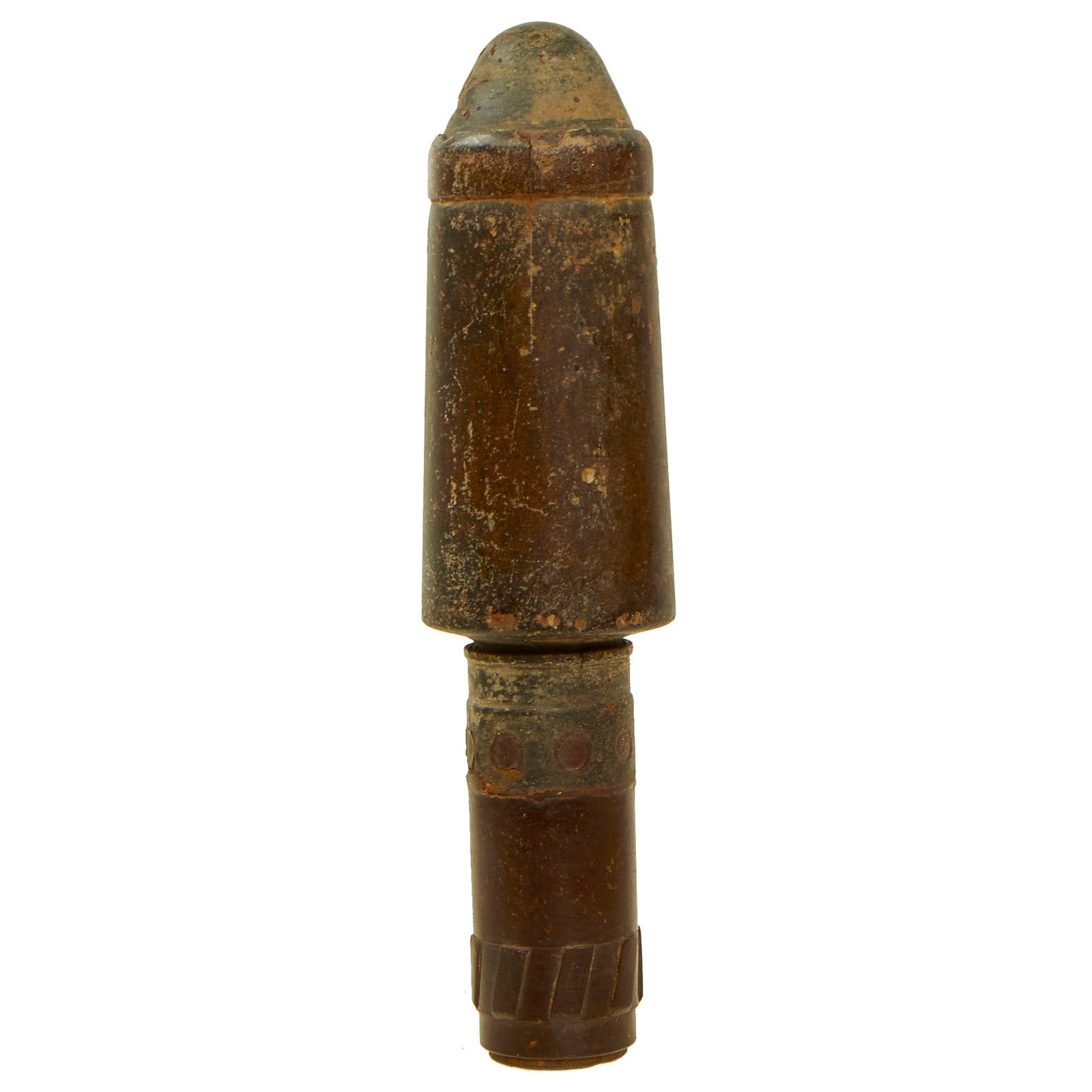 Buy Original German WWII Inert 98k Rifle Schießbecher Anti-Tank Grenade - Große Gewehrpanzergranate | Original Firearms Antique For Sale