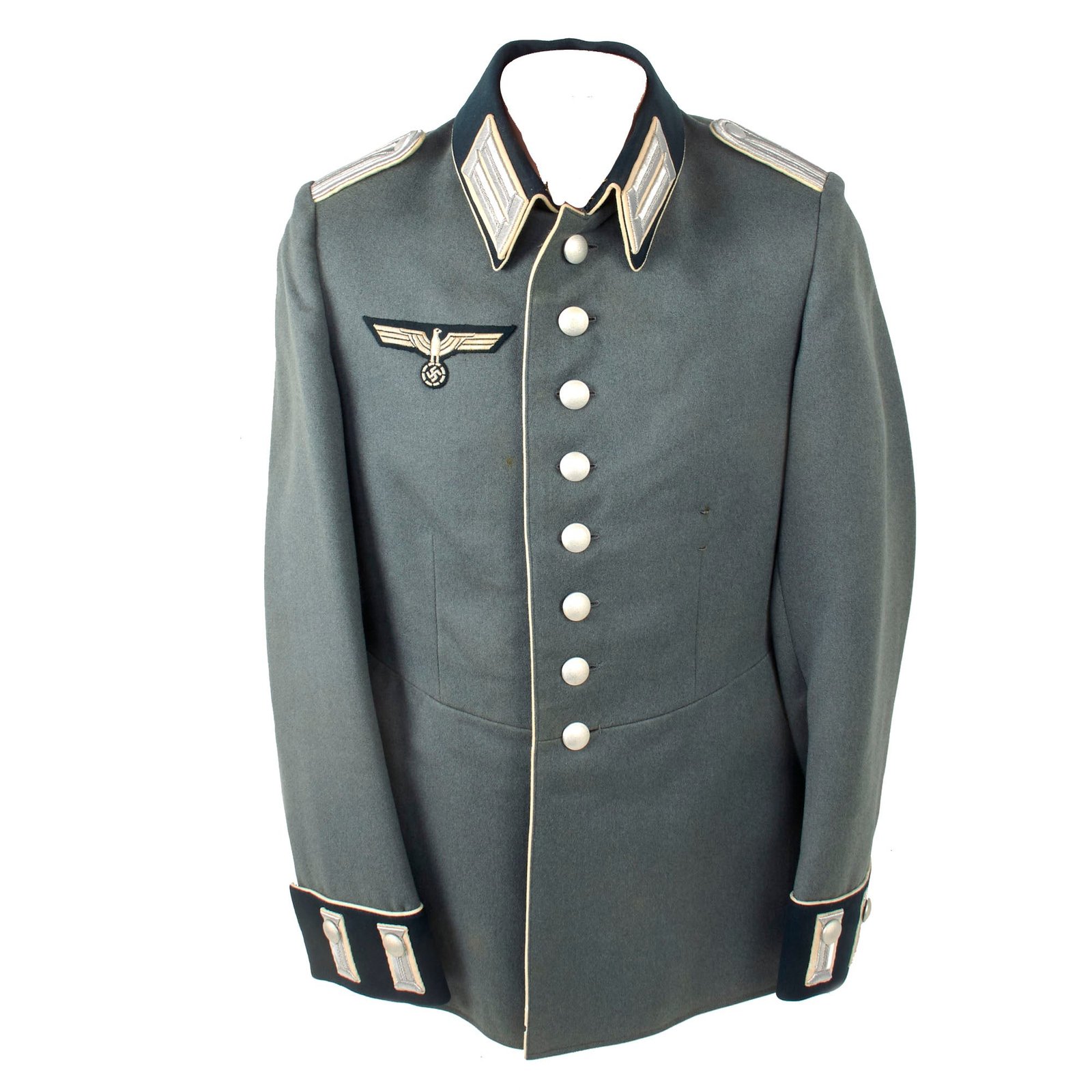 Original German WWII Heer Army Infantry Leutnant Officer M35 Waffenrock Dress Tunic