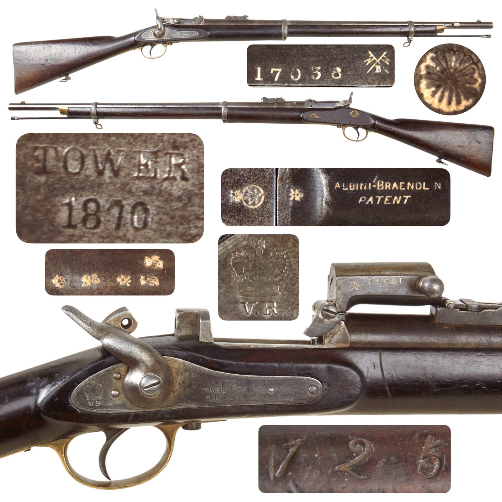Original Japanese Issued British Enfield Albini-Braendlin Trapdoor Short Infantry Rifle in .577 Snider with Intact Chrysanthemum Crest - Marked Tower 1870