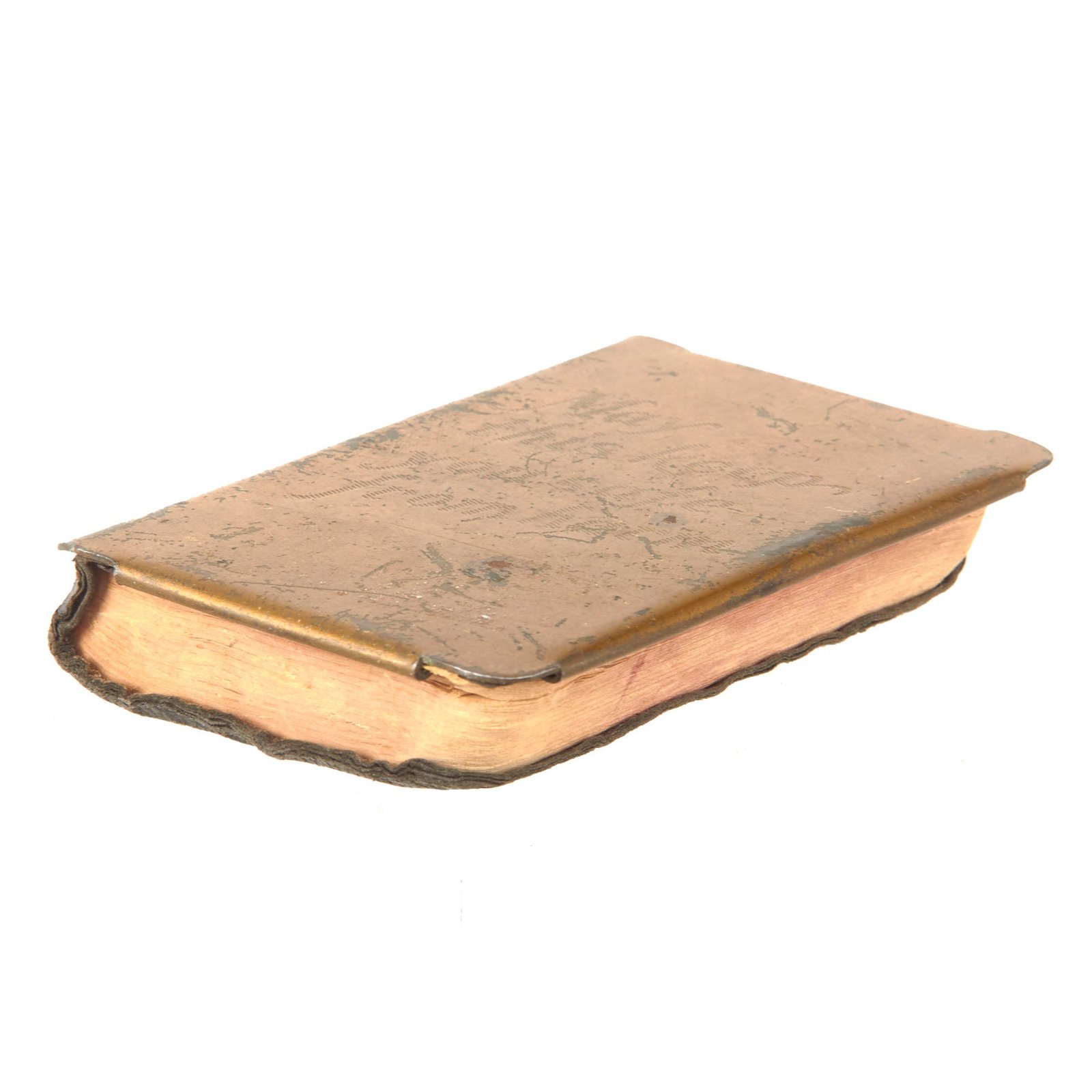 Original U.S. WWII Named “May This Keep You From Harm” New Testament Heart-Shield Breast Pocket Bible - 34th Infantry Division Combat Veteran Palmer Egstad, 135th Infantry Regiment