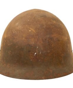 Buy Original Japanese WWII Tetsubo Type 90 Army Helmet with Chinstrap - Missing Star | Original Firearms Antique For Sale