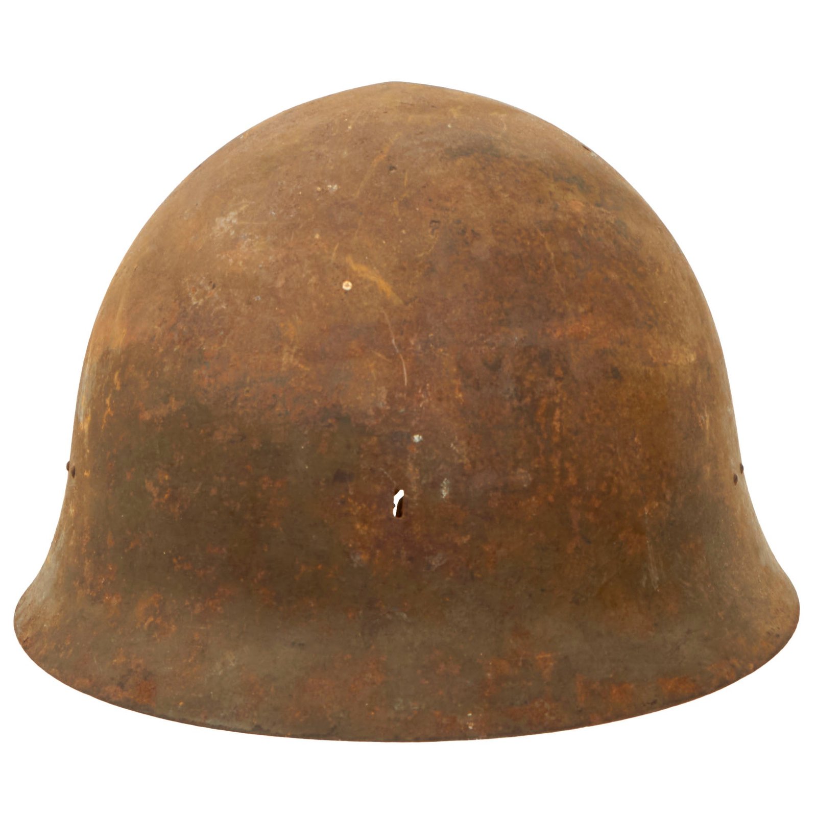 Buy Original Japanese WWII Tetsubo Type 90 Army Helmet with Chinstrap - Missing Star | Original Firearms Antique For Sale