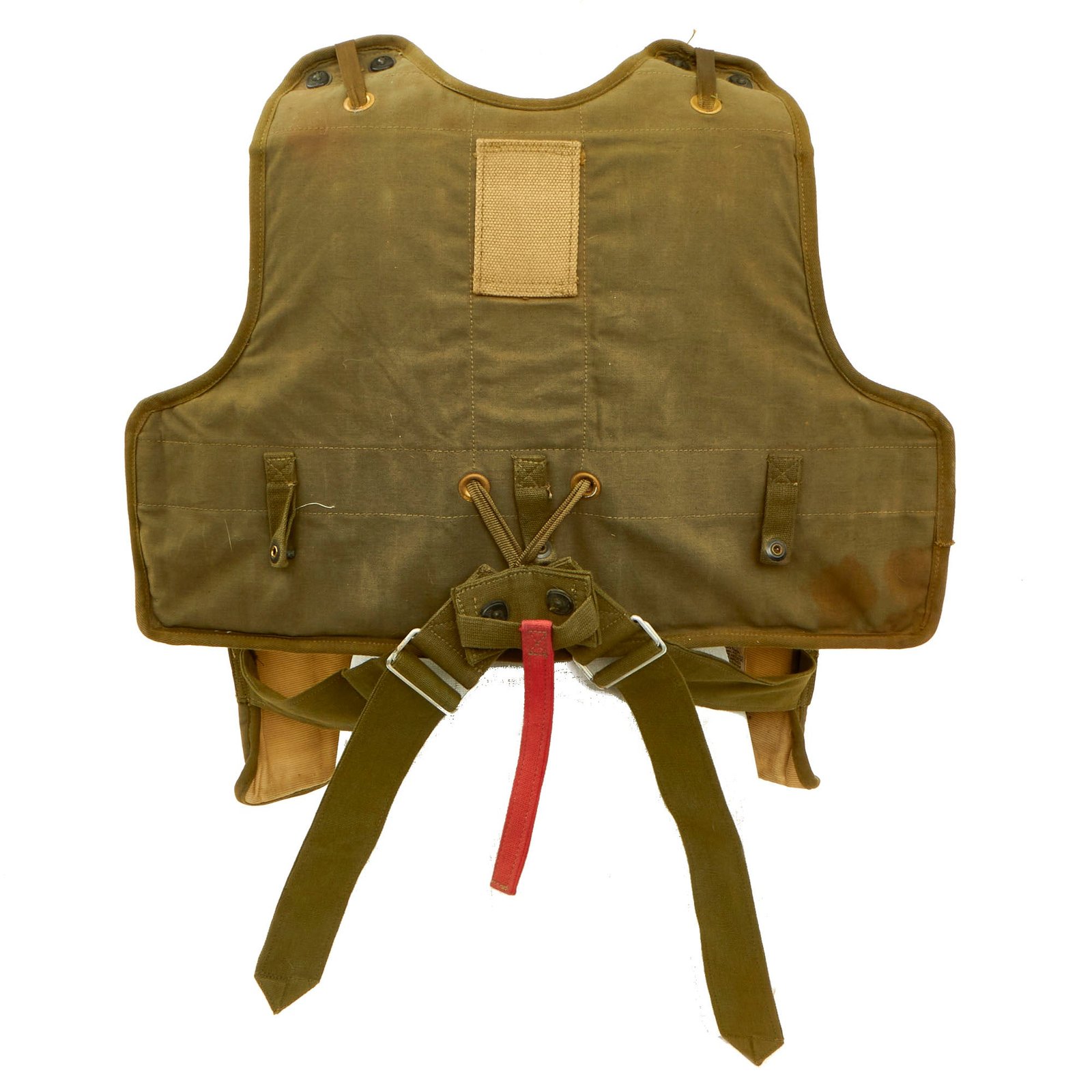 Buy Original U.S. WWII Army Air Forces Unissued “M1 Flyer’s Flak Vest” - Front and Back Pieces | Original Firearms Antique For Sale