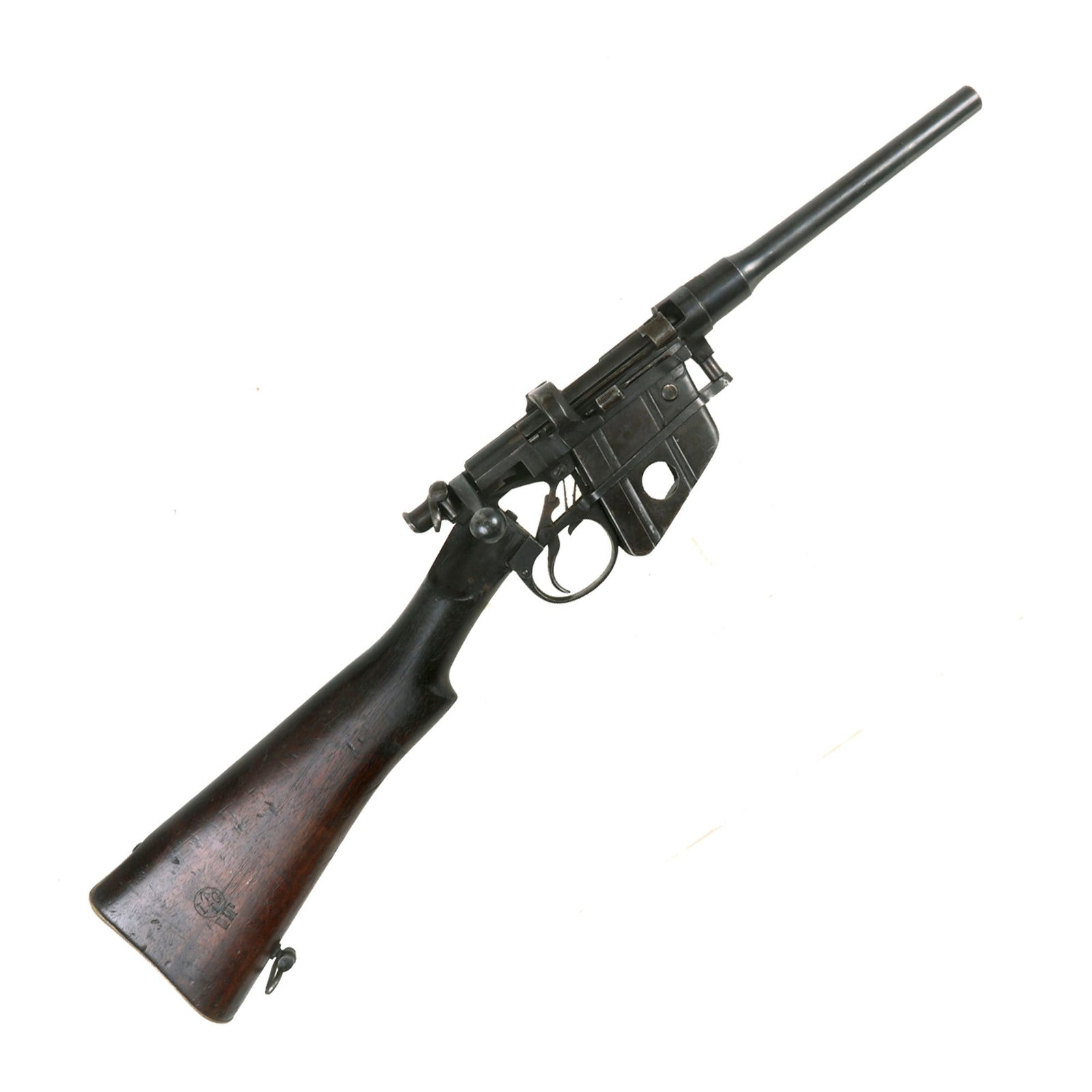 Buy Original Rare British P-1895 Long Lee Enfield Cutaway Skeletal Display Rifle Action - Serial Number 1 | Original Firearms Antique For Sale