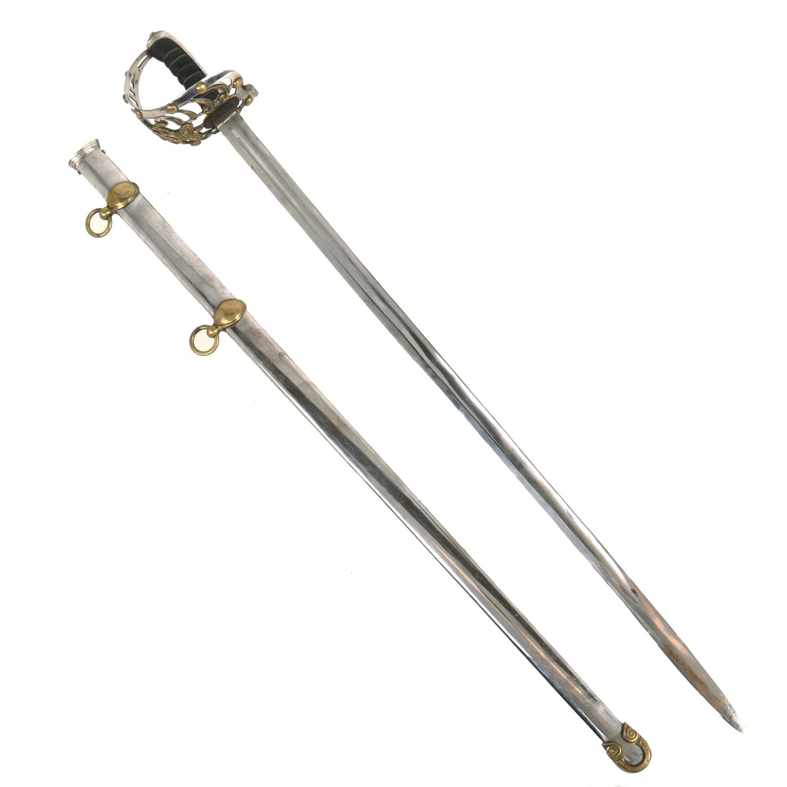 Buy Museum Quality Replica British Victorian Era P-1831 Life Guard Officer Sword with Scabbard | Original Firearms Antique For Sale