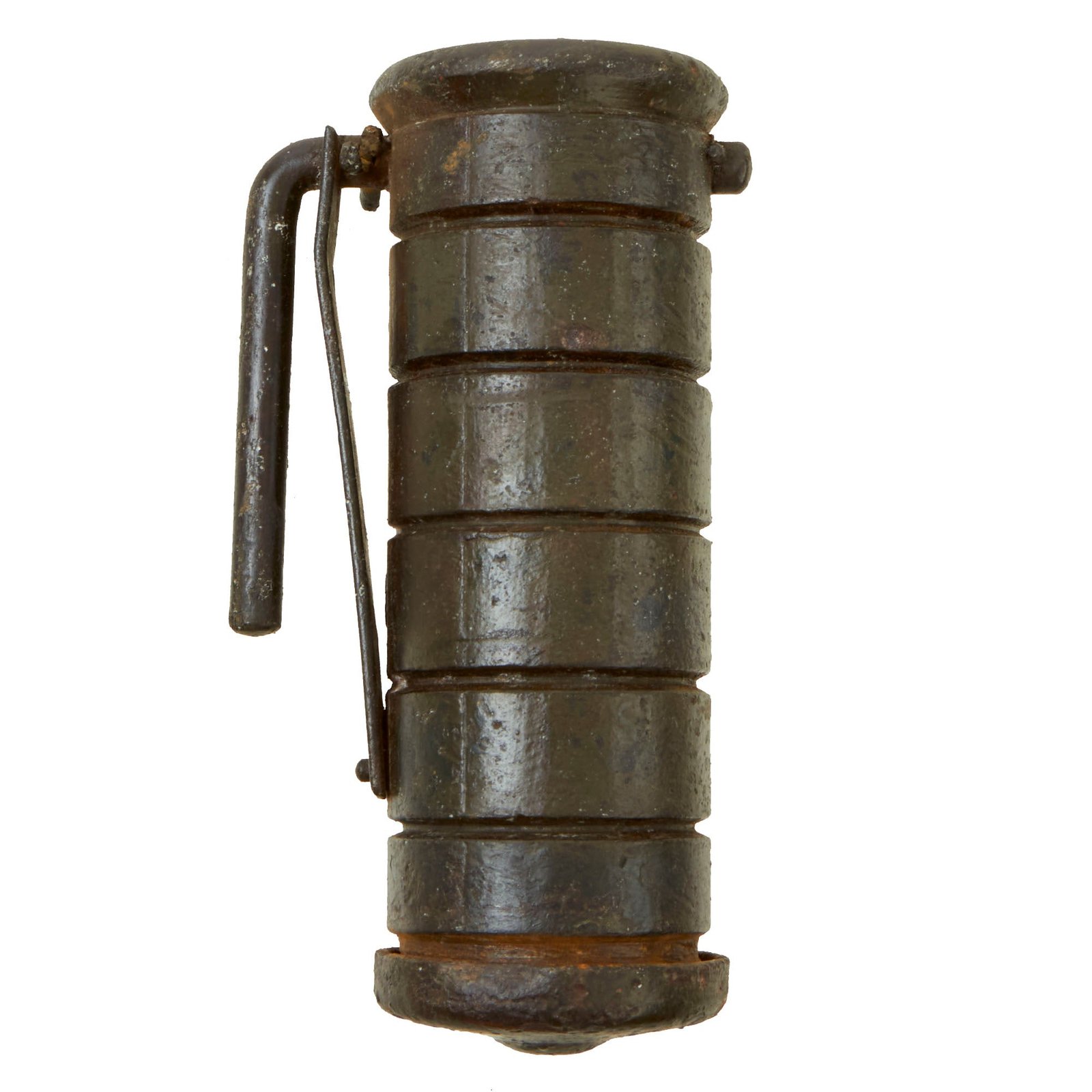 Buy Original Austro-Hungarian WWI Swiss-made Inert Cylinder Hand Grenade - Zylindergranate | Original Firearms Antique For Sale