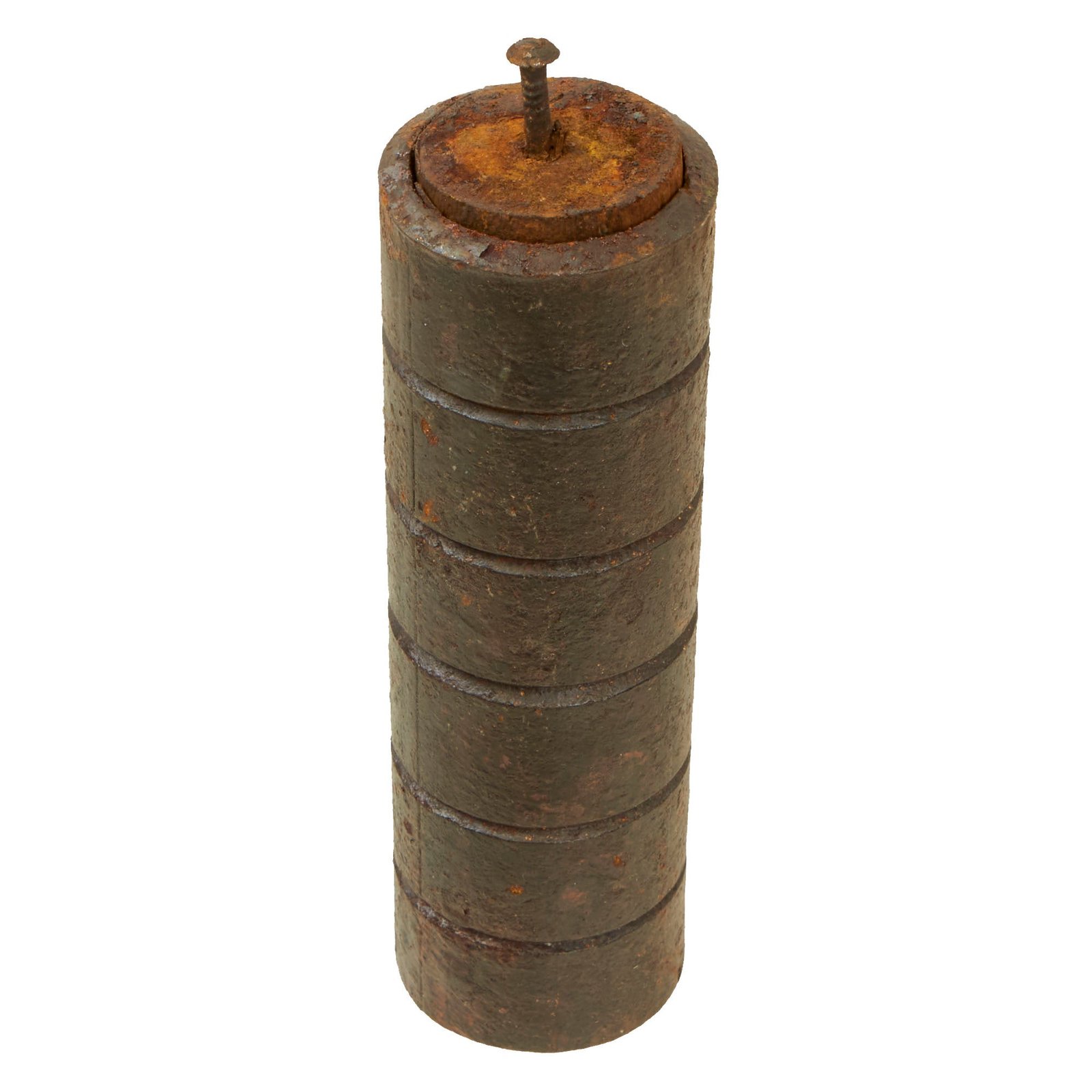 Buy Original Austro-Hungarian WWI "Lakos" Pipe Fragmentation Hand Grenade - Inert | Original Firearms Antique For Sale