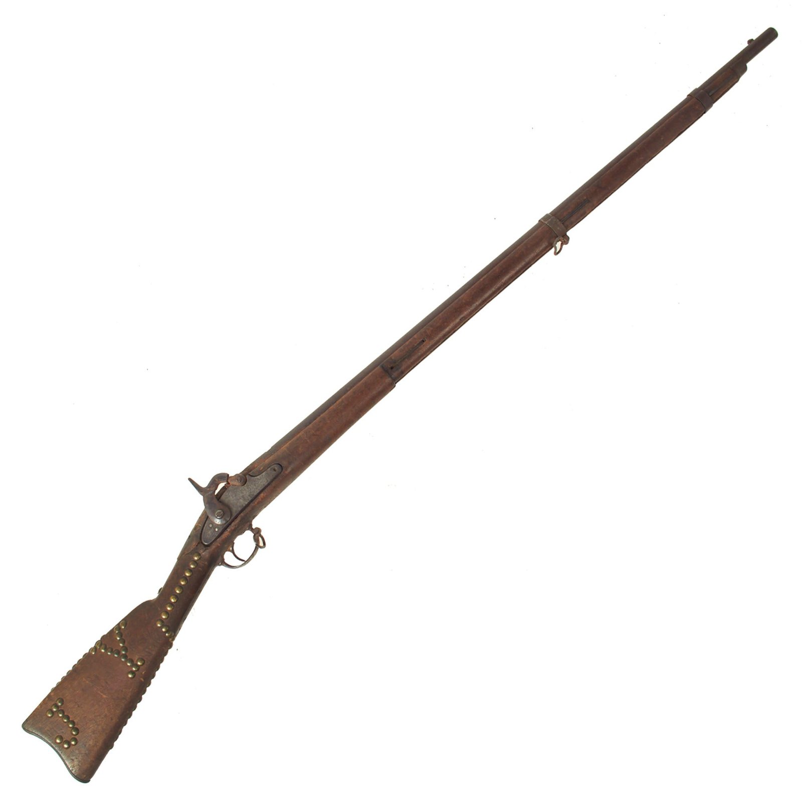 Buy Original U.S. Civil War Springfield M1861 Rifled Musket by William Muir & Co. in "As Found" Condition - Dated 1864 | Original Firearms Antique For Sale