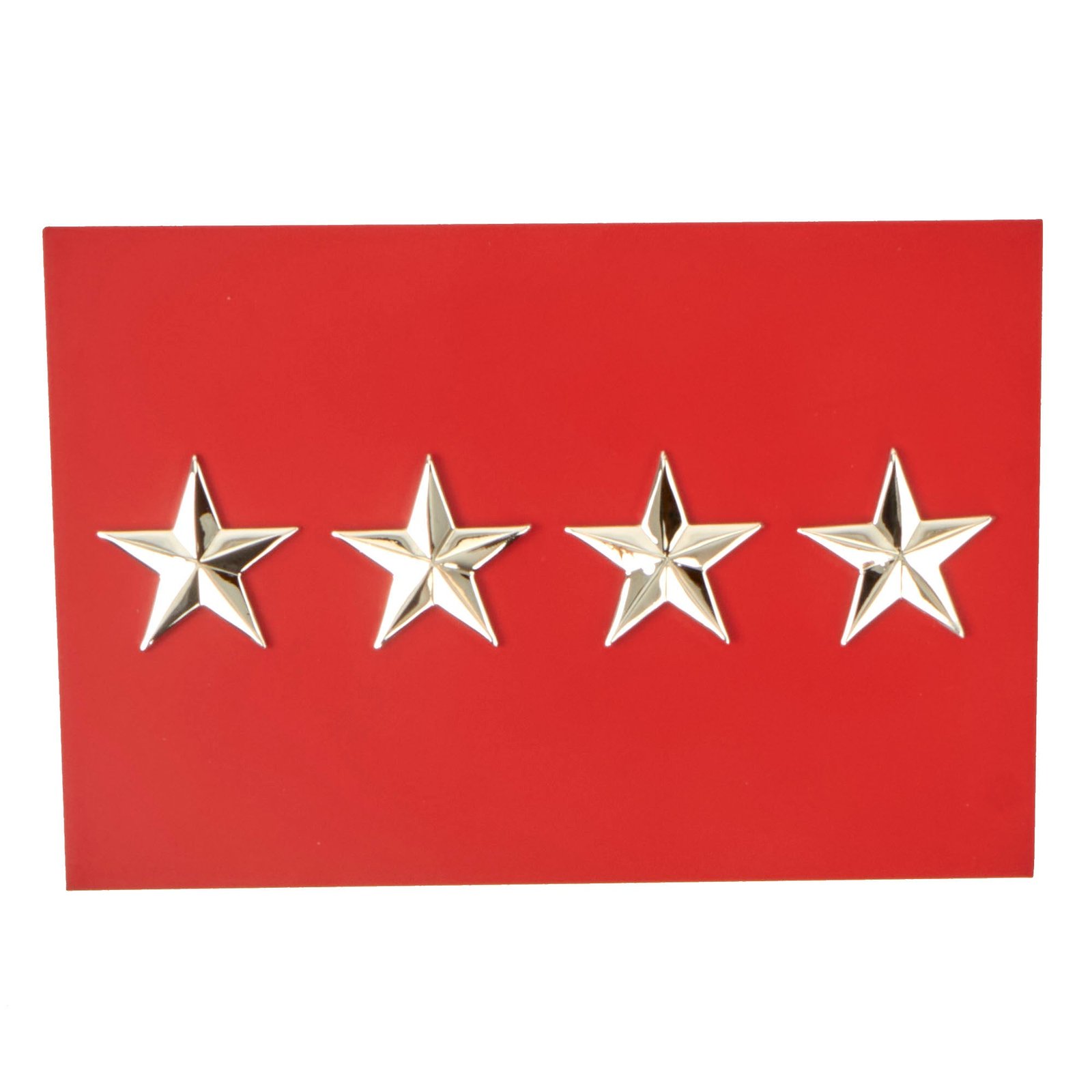 Buy Original U.S. WWII / Korean War Era Army Four Star General Military Vehicle Identification Plate | Original Firearms Antique For Sale