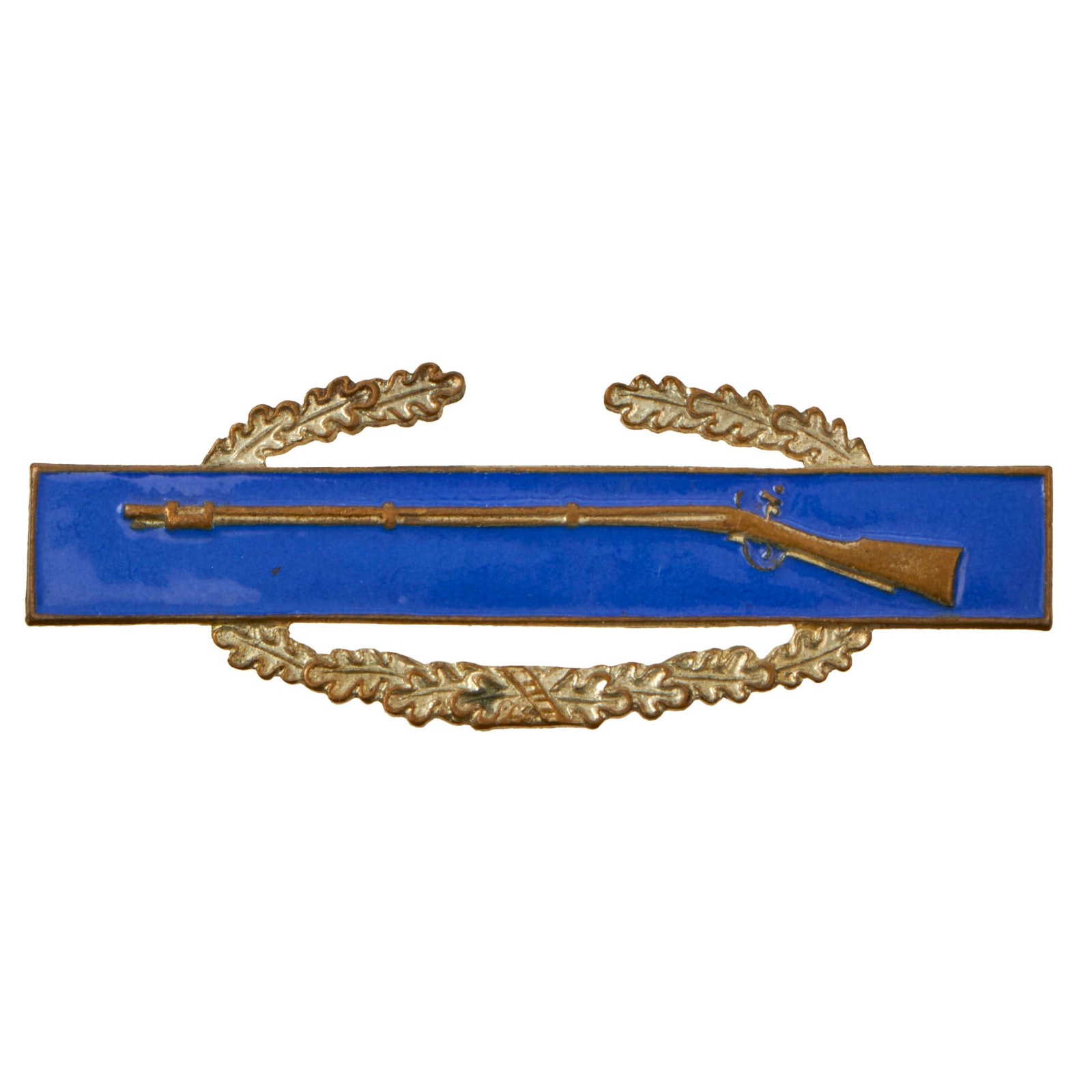 Buy Original U.S. WWII British-Made Combat Infantry Badge with Faint Maker’s Mark - CIB | Original Firearms Antique For Sale