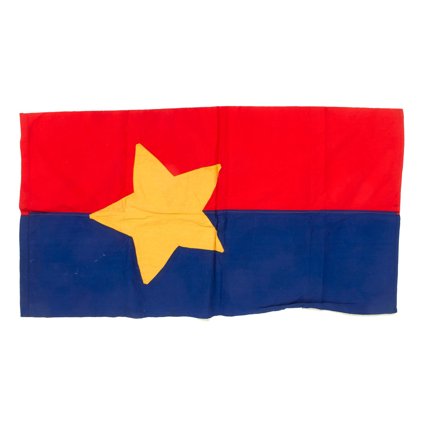 Buy Original Vietnam War North Vietnamese Army Viet Cong Flag / Banner - 37” x 21” | Original Firearms Antique For Sale