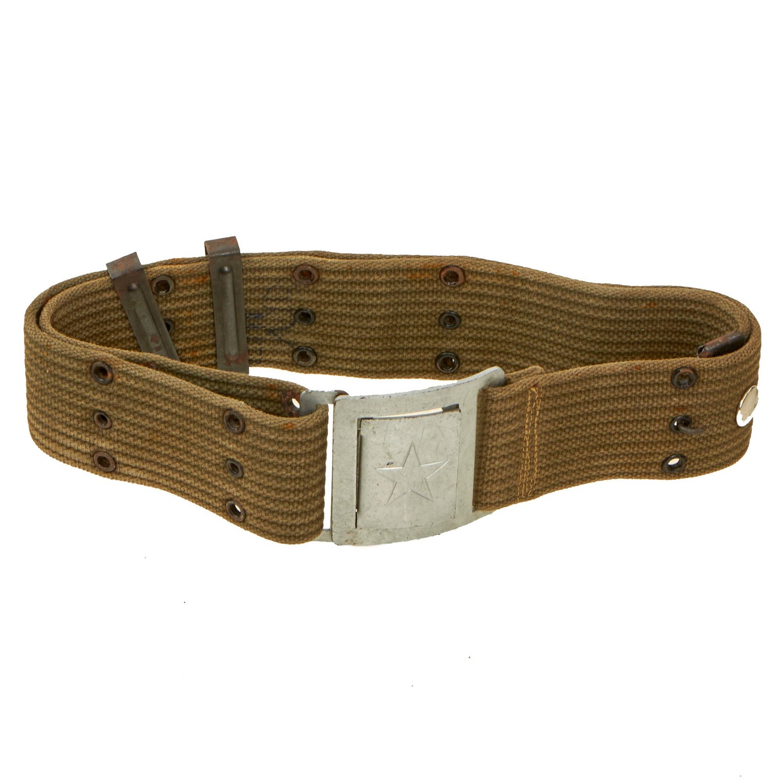 Buy Original U.S. Vietnam War North Vietnamese Army NVA Waist Belt with Steel Buckle | Original Firearms Antique For Sale