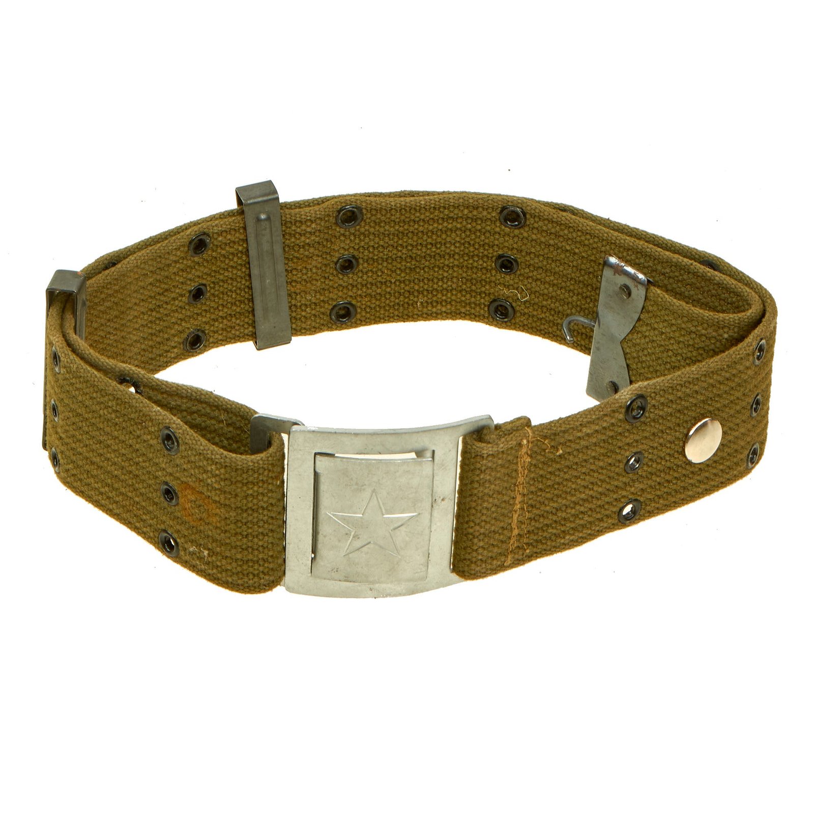 Buy Original U.S. Vietnam War North Vietnamese Army NVA Waist Belt with Steel Buckle | Original Firearms Antique For Sale