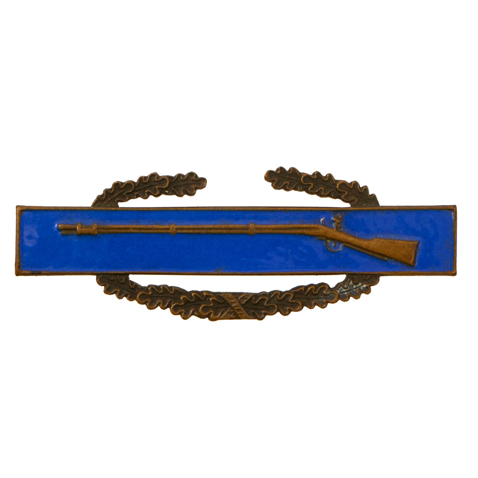 Buy Original U.S. WWII British-Made Combat Infantry Badge with Faint Maker’s Mark - CIB | Original Firearms Antique For Sale