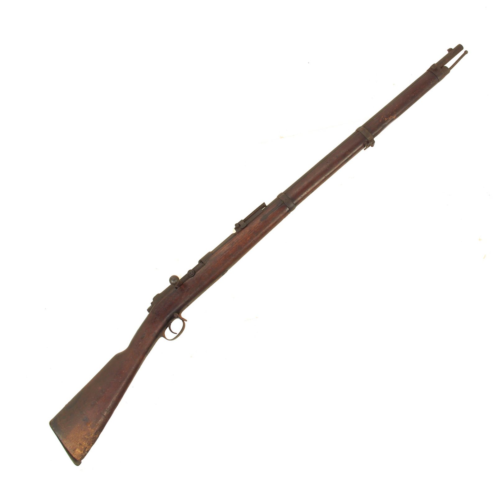 Buy Original German Mauser M1871/84 Rifle by Spandau Dated 1887 in Grade 2 "As Found" Condition - Serial 810 | Original Firearms Antique For Sale