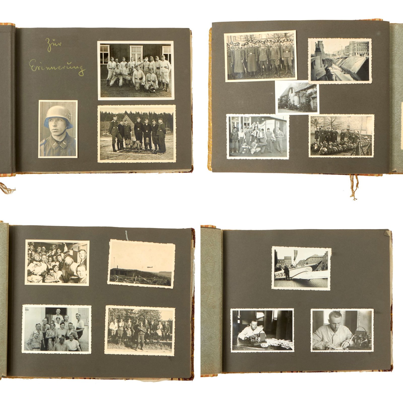 Buy Original German WWII Luftwaffe & Family Personal Photo Album 132 Photographs Total | Original Firearms Antique For Sale