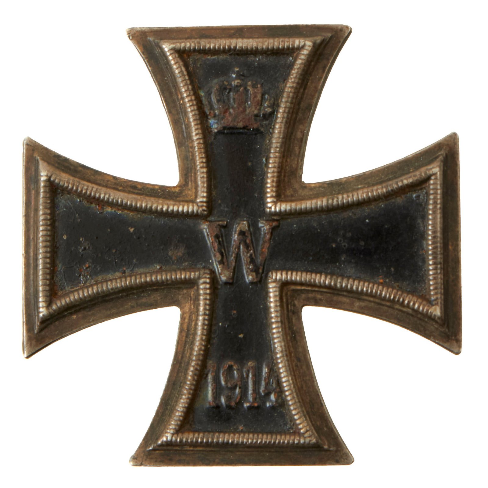 Buy Original German WWI Prussian Iron Cross First Class 1914 - KO Marked | Original Firearms Antique For Sale