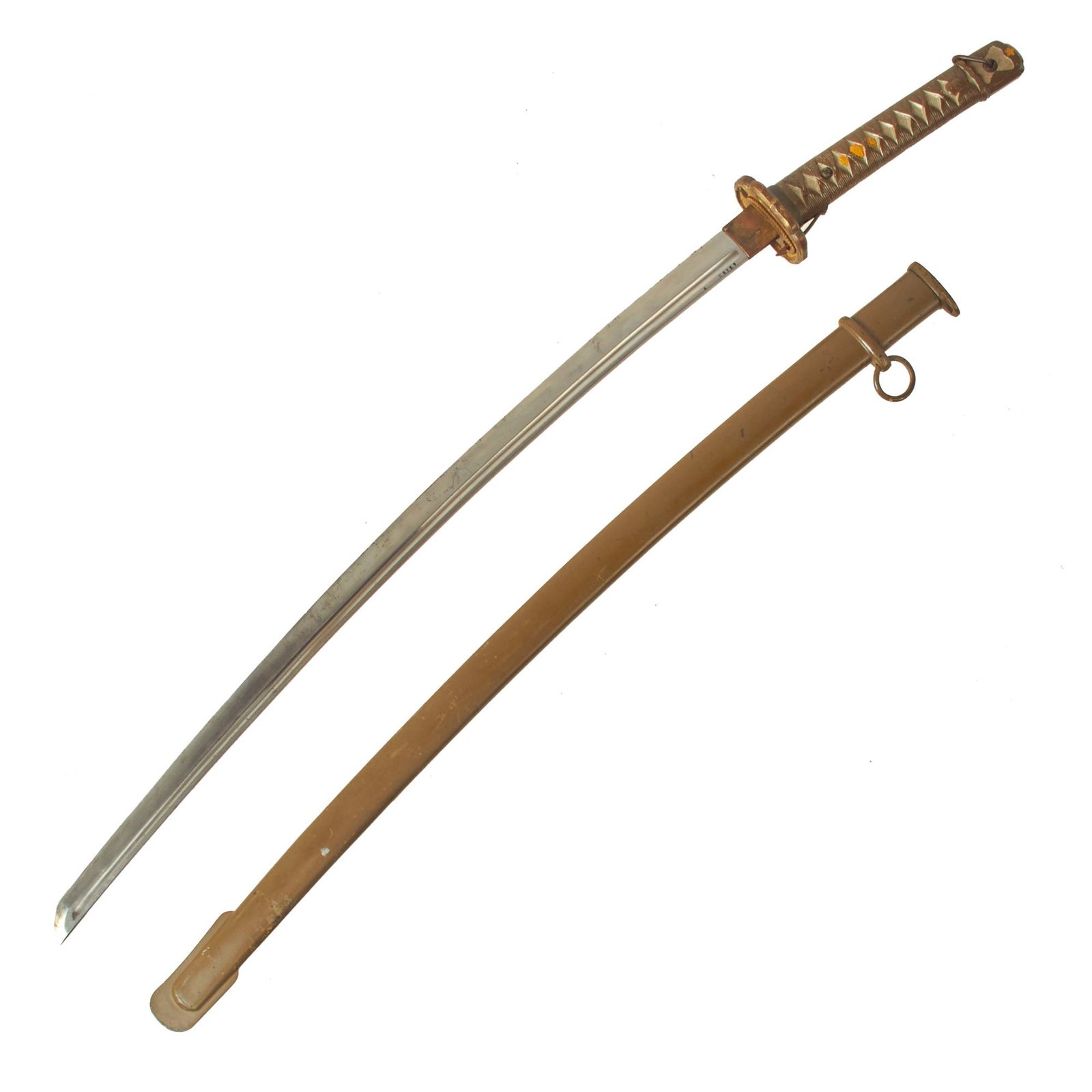 Buy Original WWII Excellent Condition Japanese Army Type 95 NCO Katana Sword - Matched Serial 68192 | Original Firearms Antique For Sale