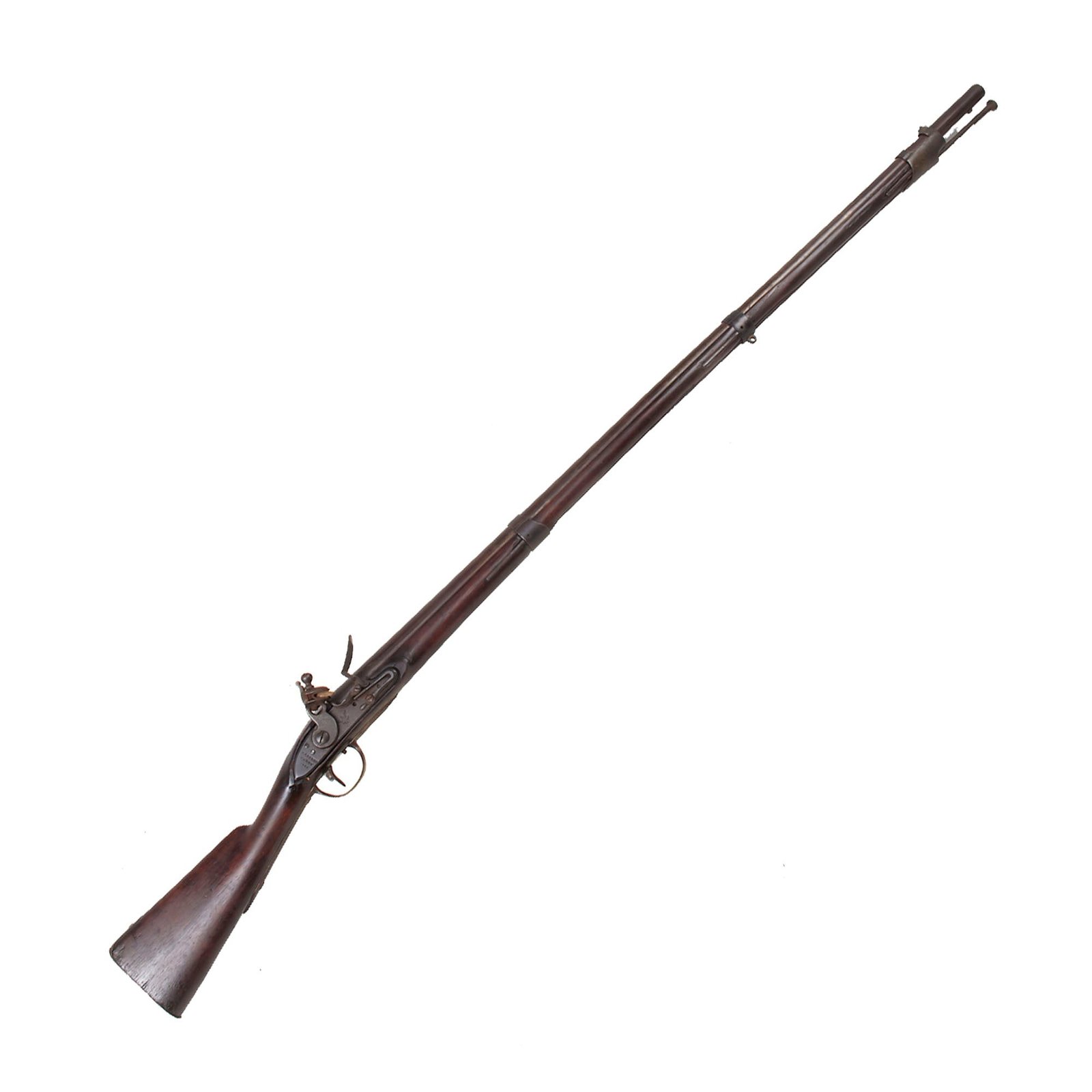 Buy Original U.S. War of 1812 Era Model 1795 Flintlock Musket made by Harpers Ferry Armory - dated 1812 | Original Firearms Antique For Sale