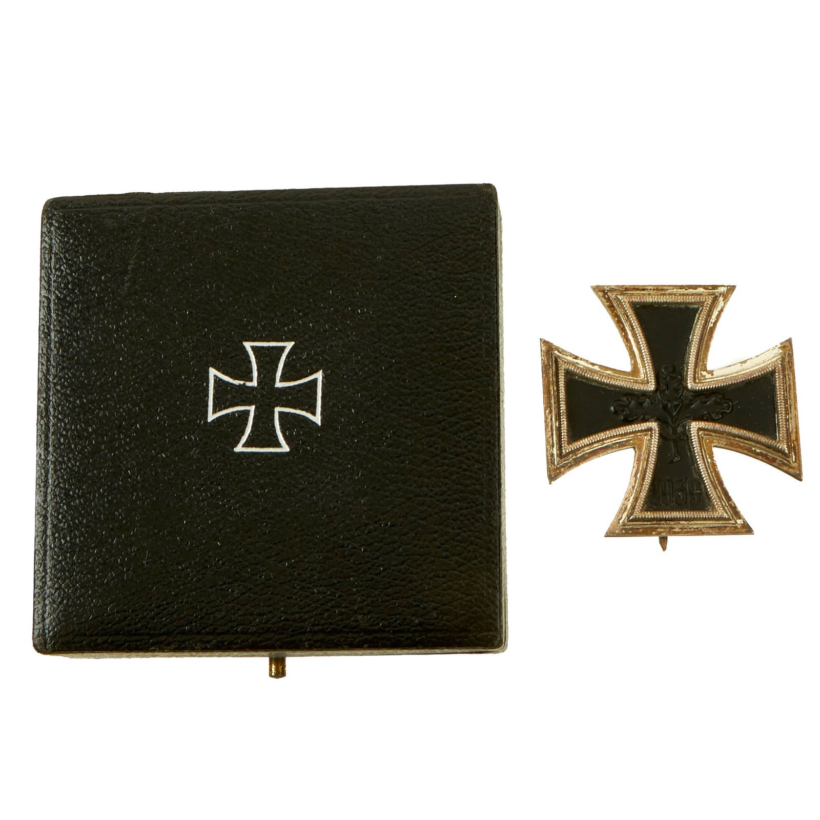 Buy Original German 1957 Pattern Bundeswehr Iron Cross First Class 1939 in Original Case - EKI | Original Firearms Antique For Sale