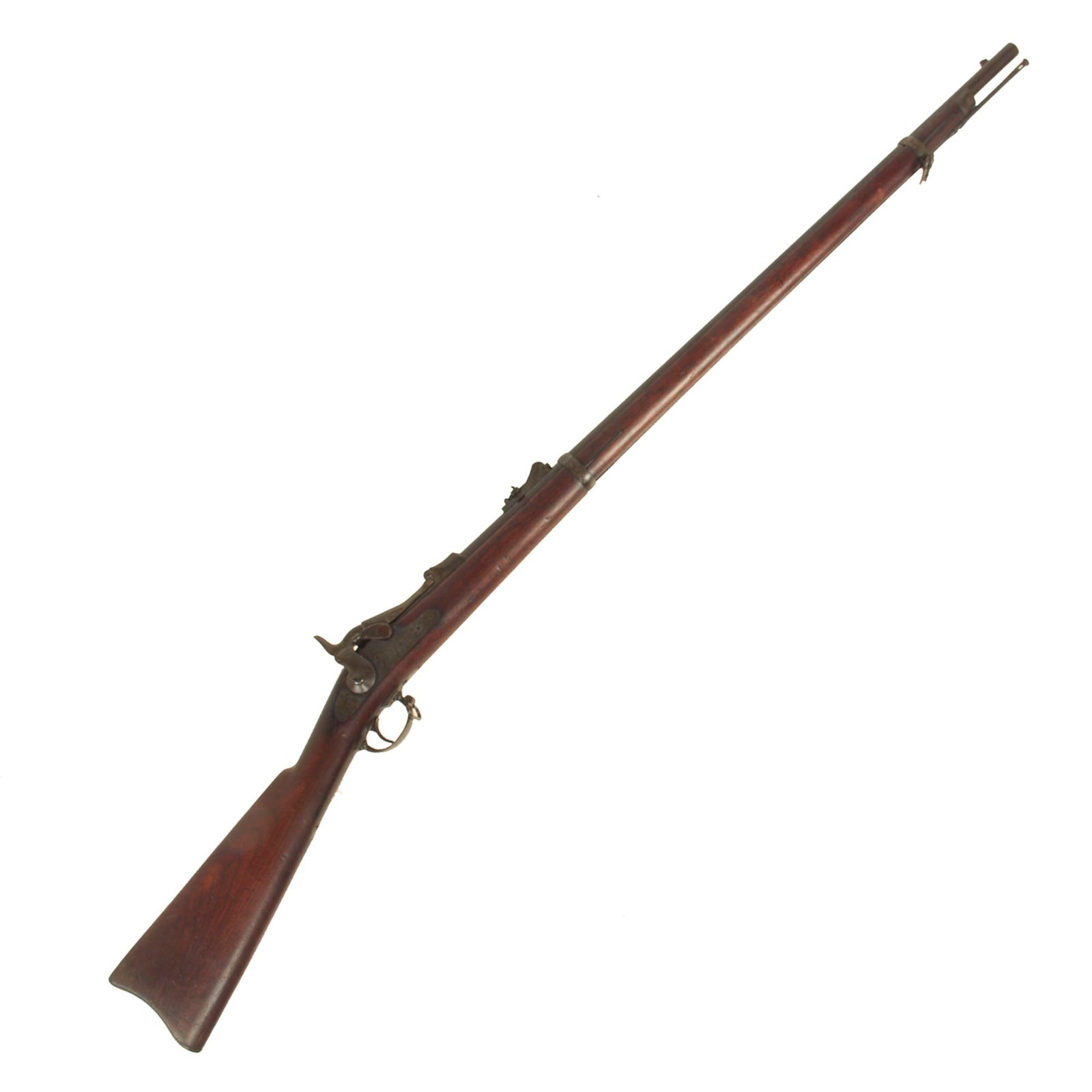 Buy Original U.S. Springfield Trapdoor Model 1873 Rifle made in 1883 with Standard Ramrod - Serial No. 204146 | Original Firearms Antique For Sale