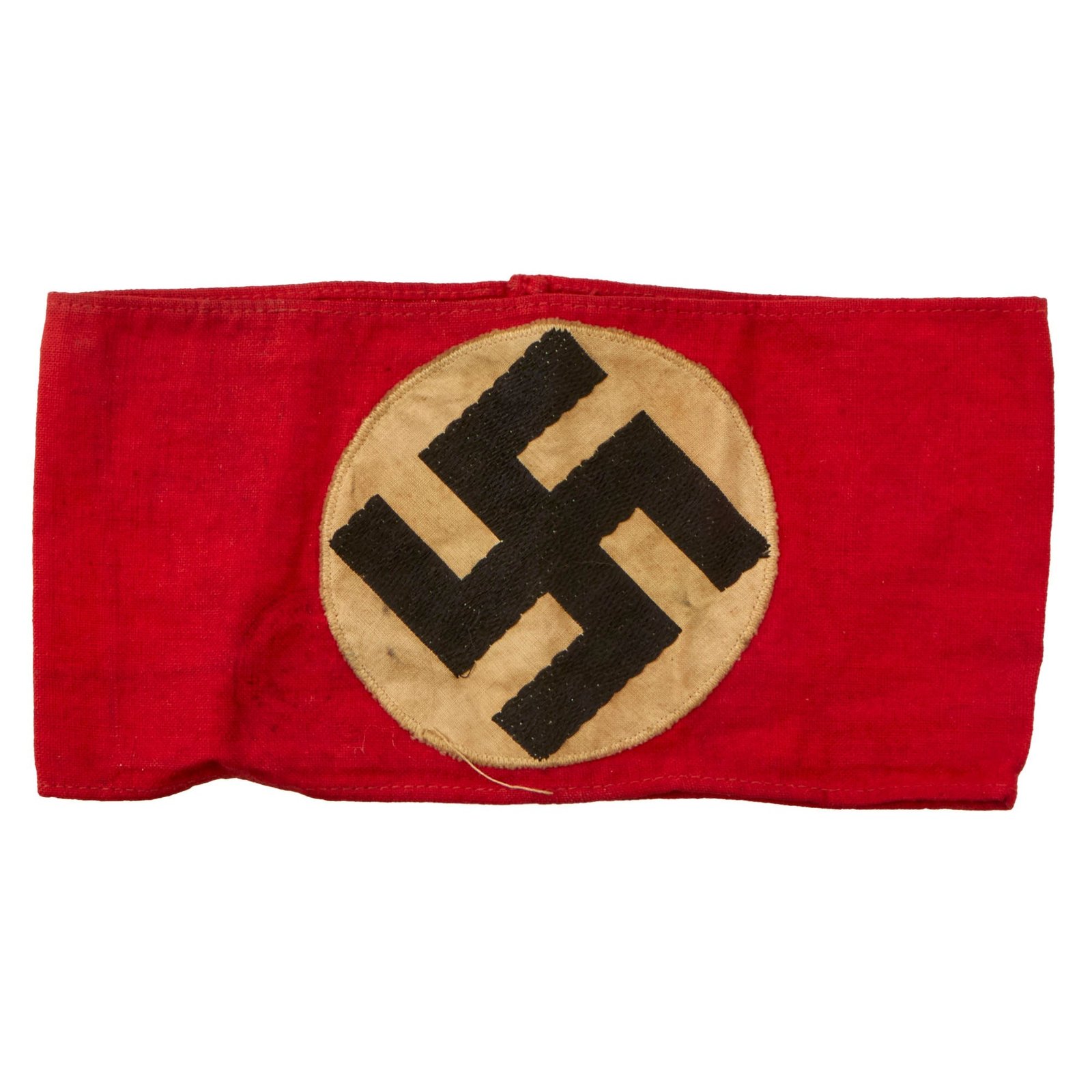 Buy Original German WWII NSDAP & SA Multi-piece Cotton Armband with Embroidered Insignia | Original Firearms Antique For Sale