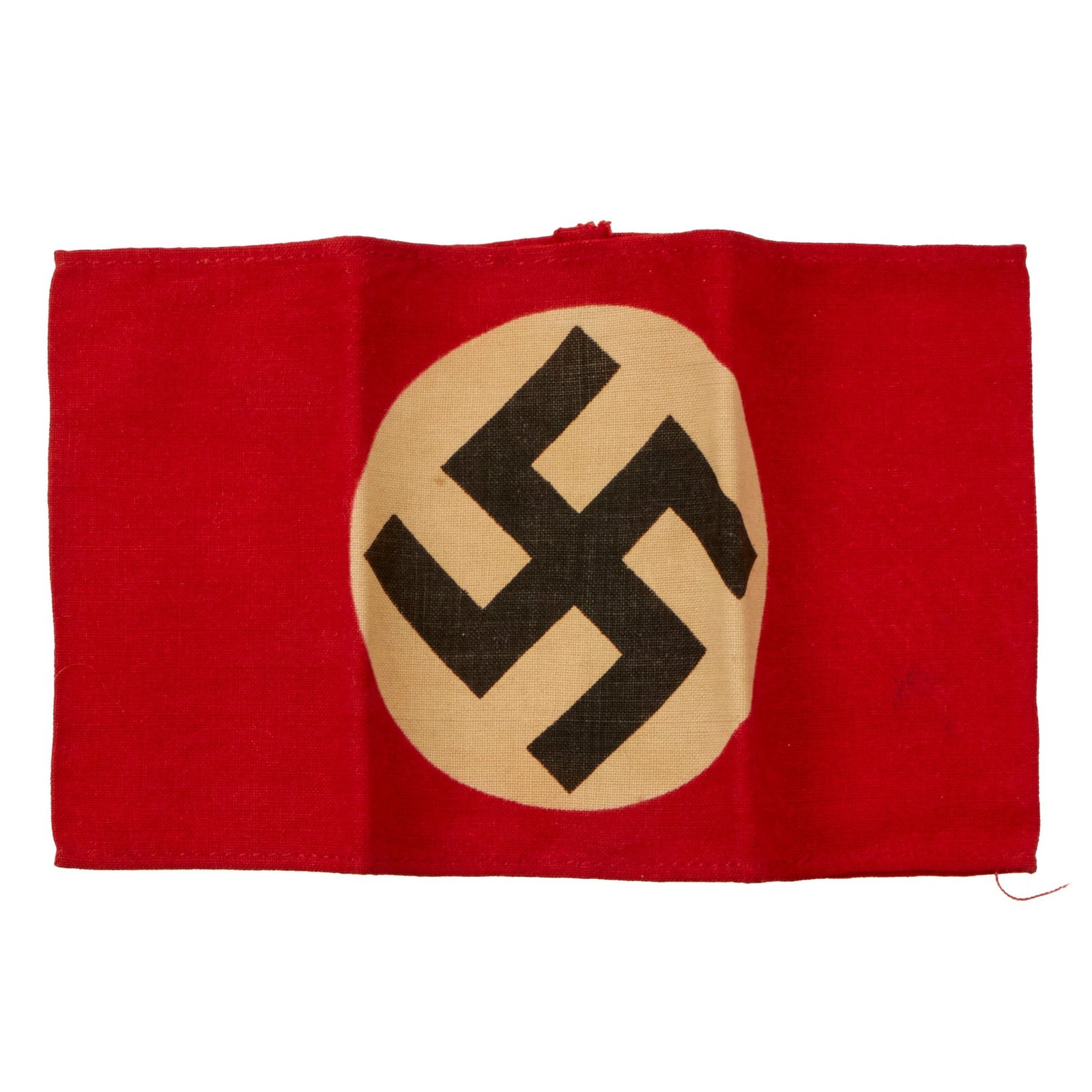 Buy Original German WWII NSDAP Party Printed Cotton Armband | Original Firearms Antique For Sale